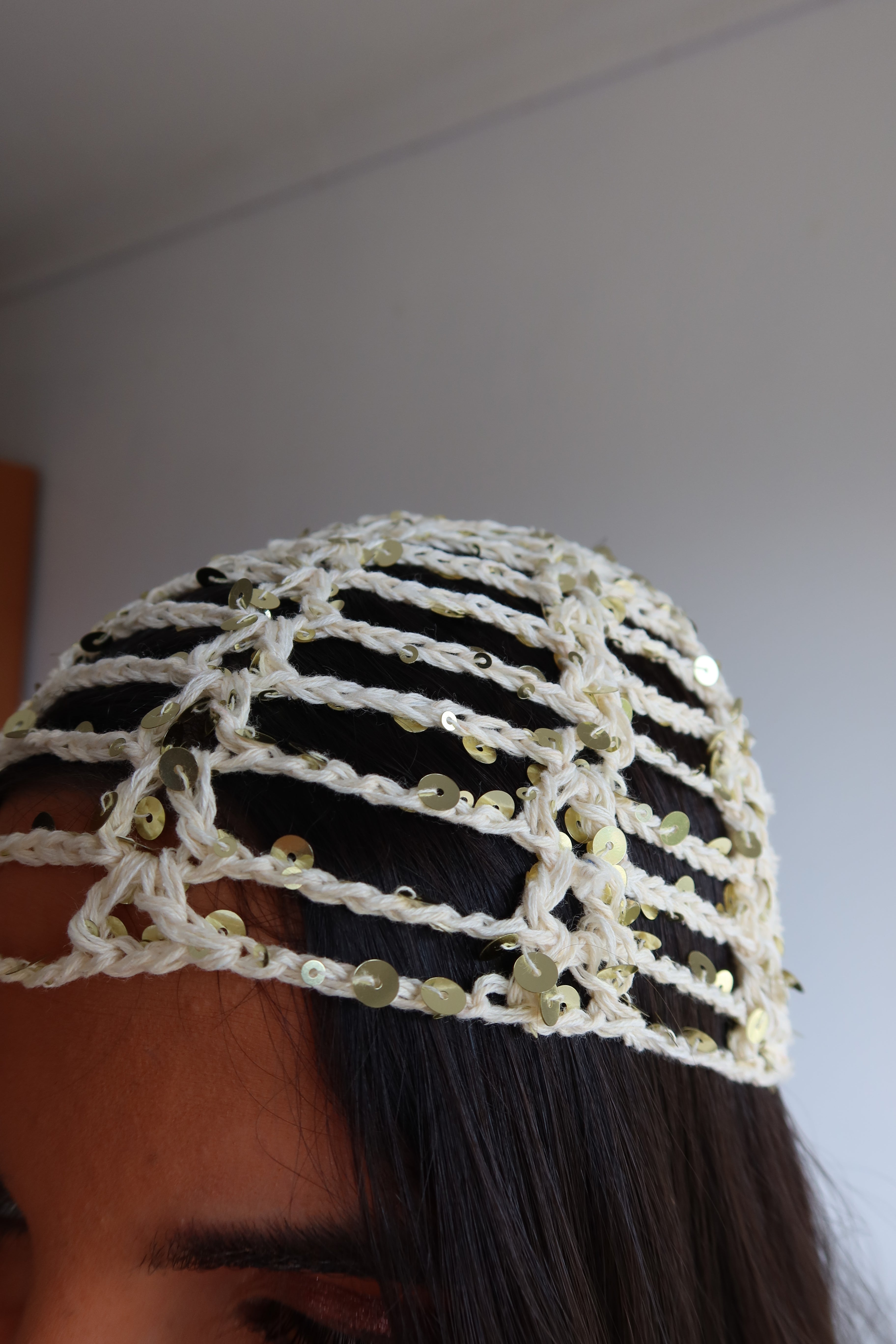 Casquete Beige