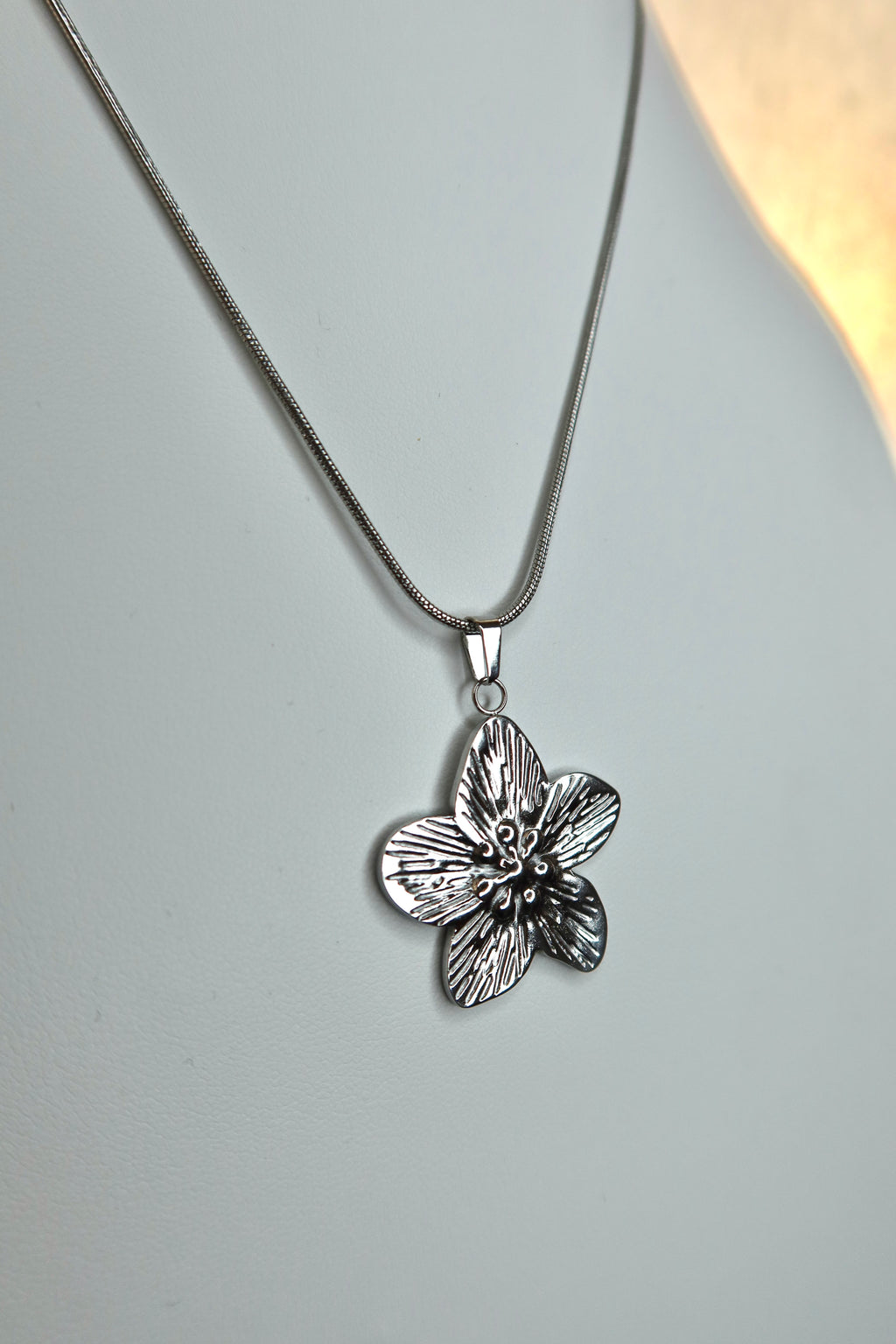 Collar Fyla Plateado