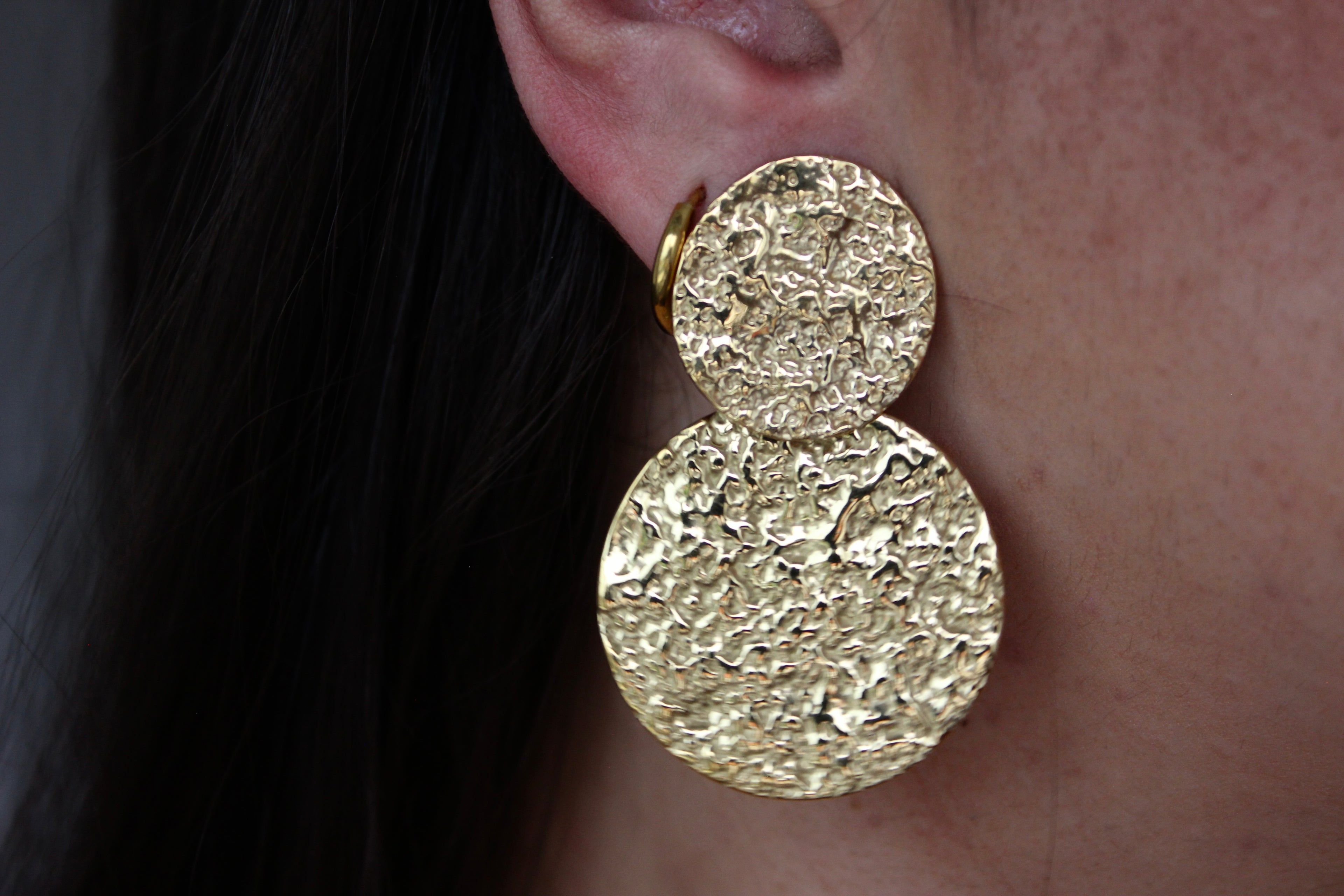 Pendientes Gaia Dorados