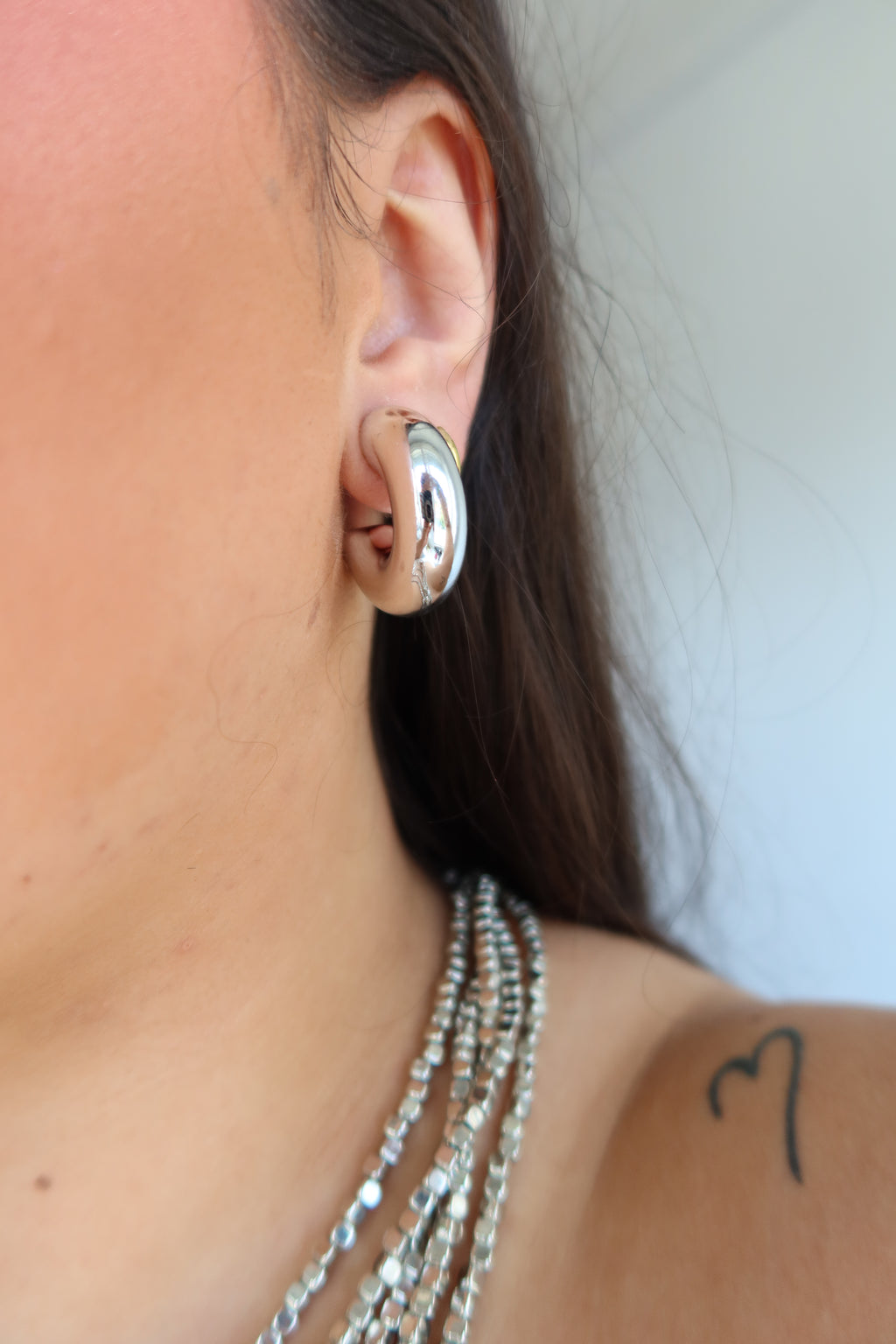 Aros Cira Plateados