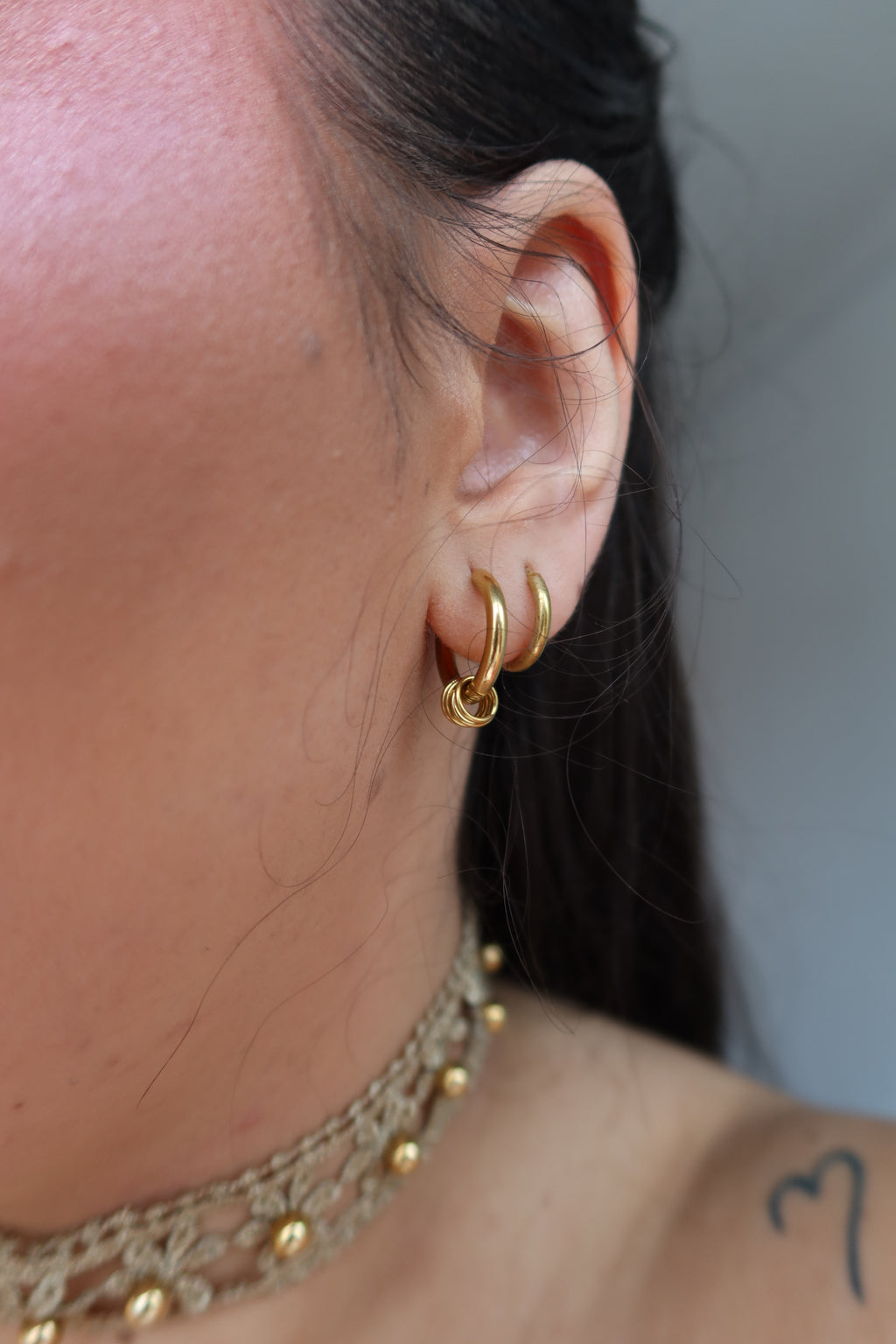 Aros Dalia Dorados