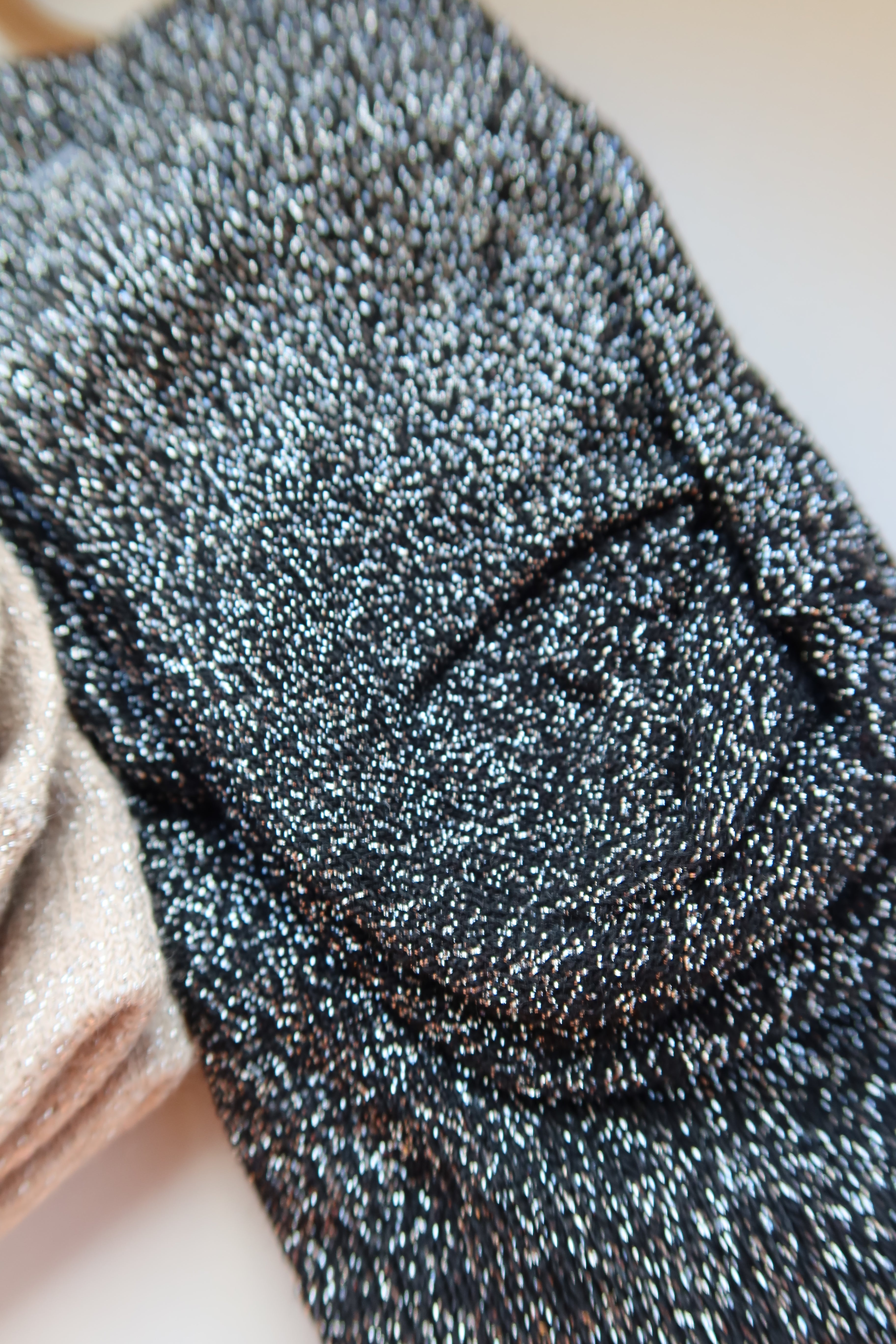 Calcetines Brillo Negros