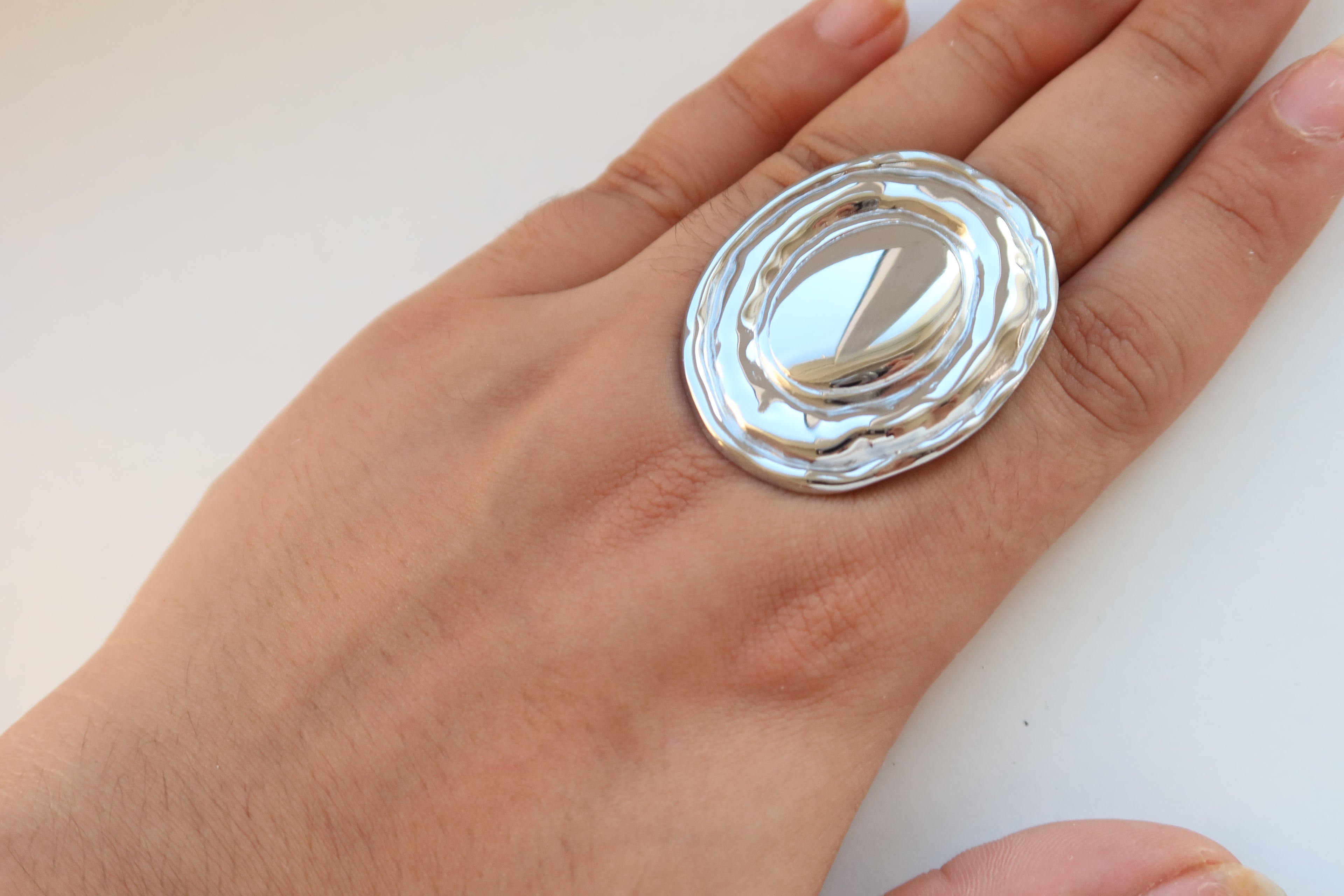 Anillo Etra Plateado