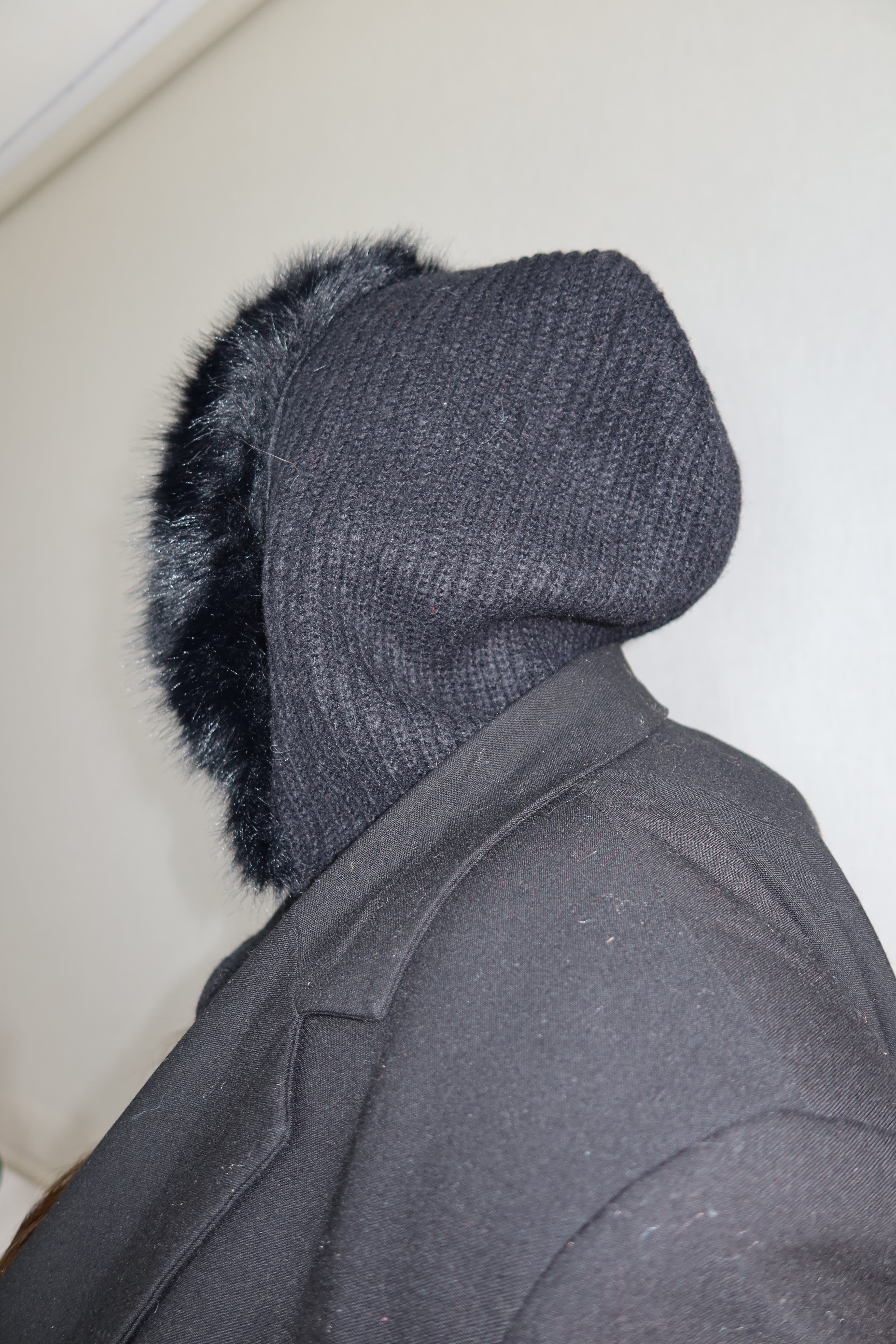 Balaclava Negra Pelo