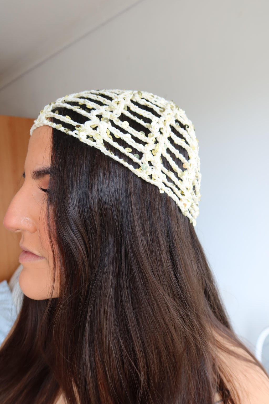Casquete Beige