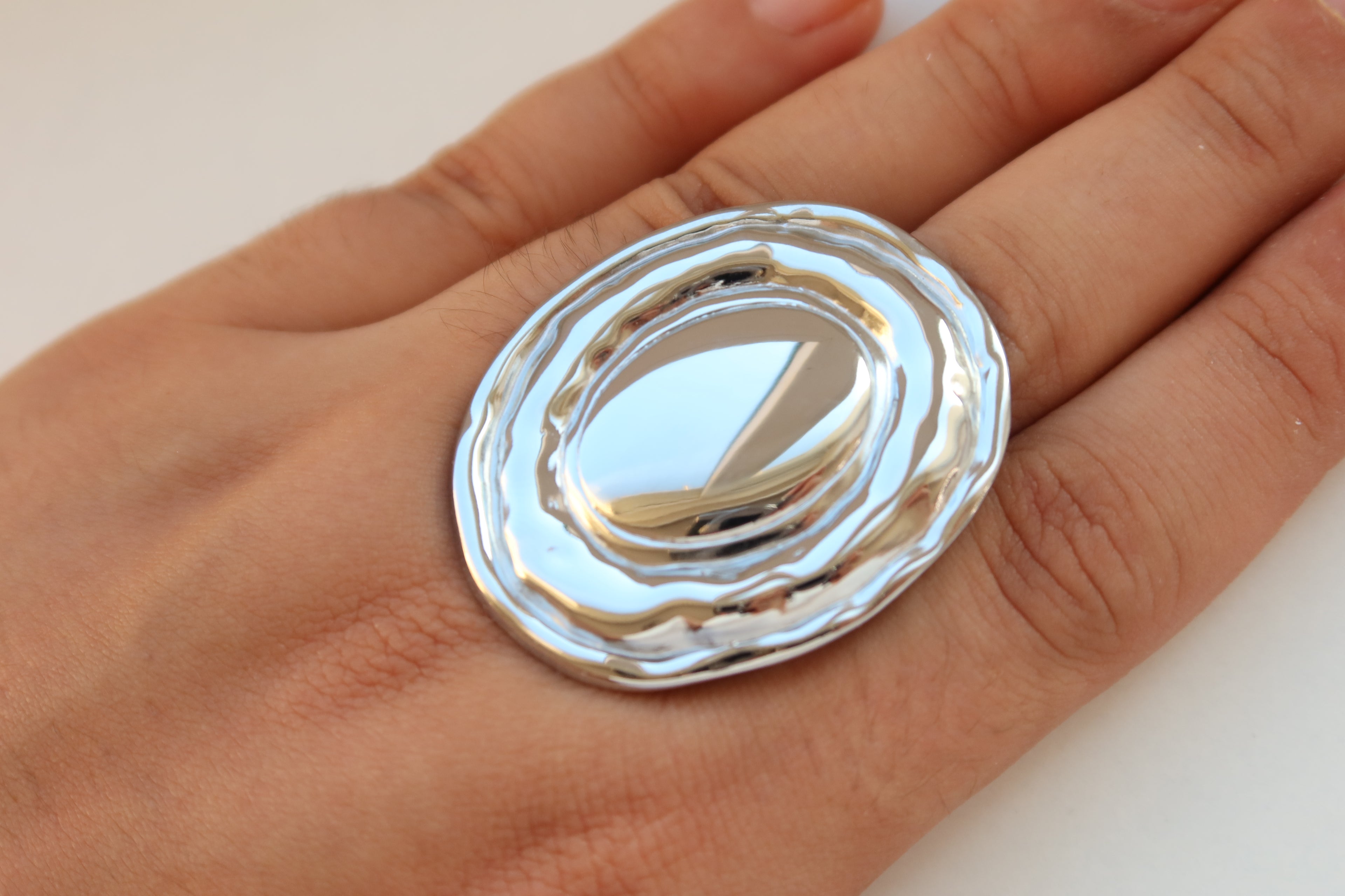 Anillo Etra Plateado