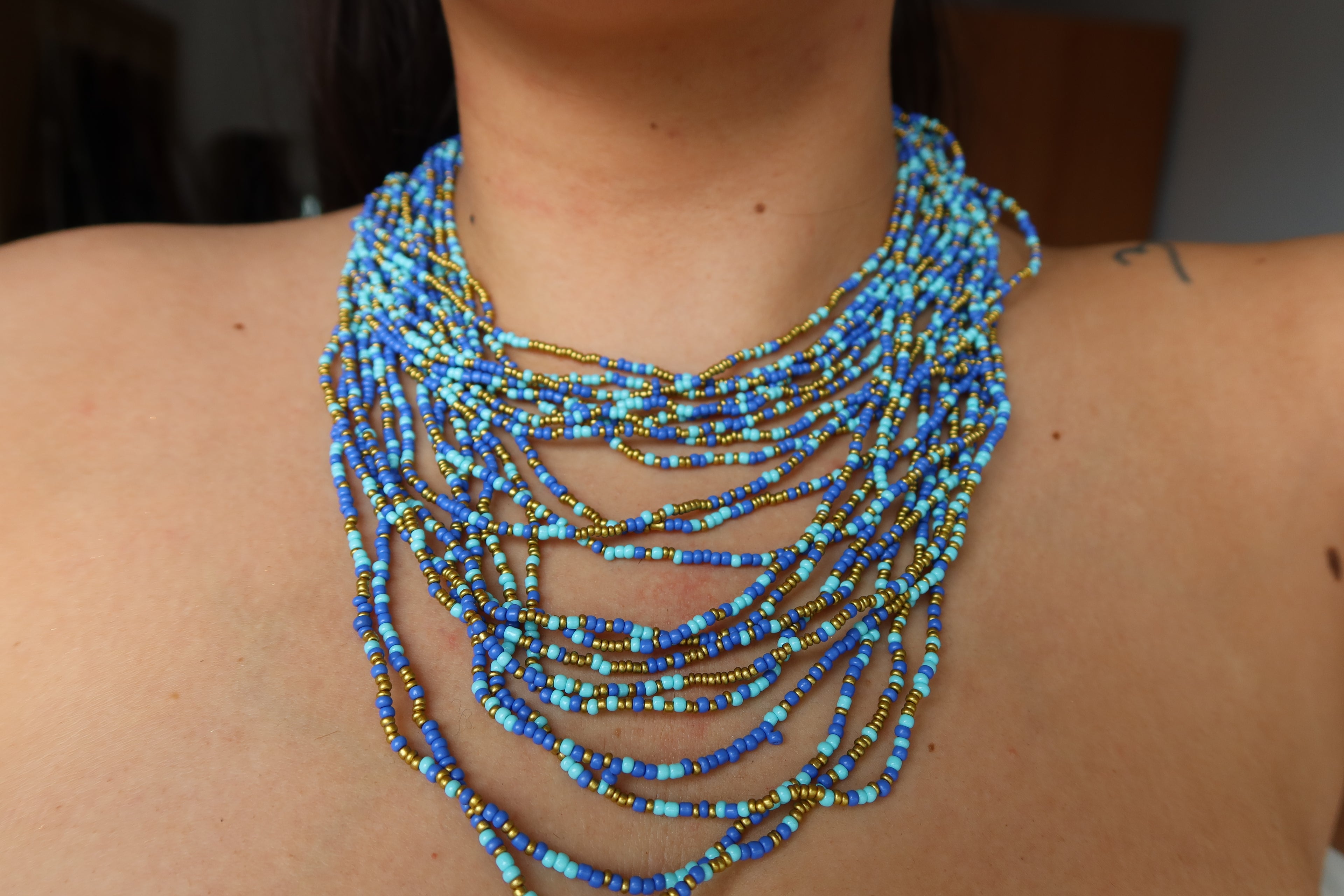 Collar Naia Azul
