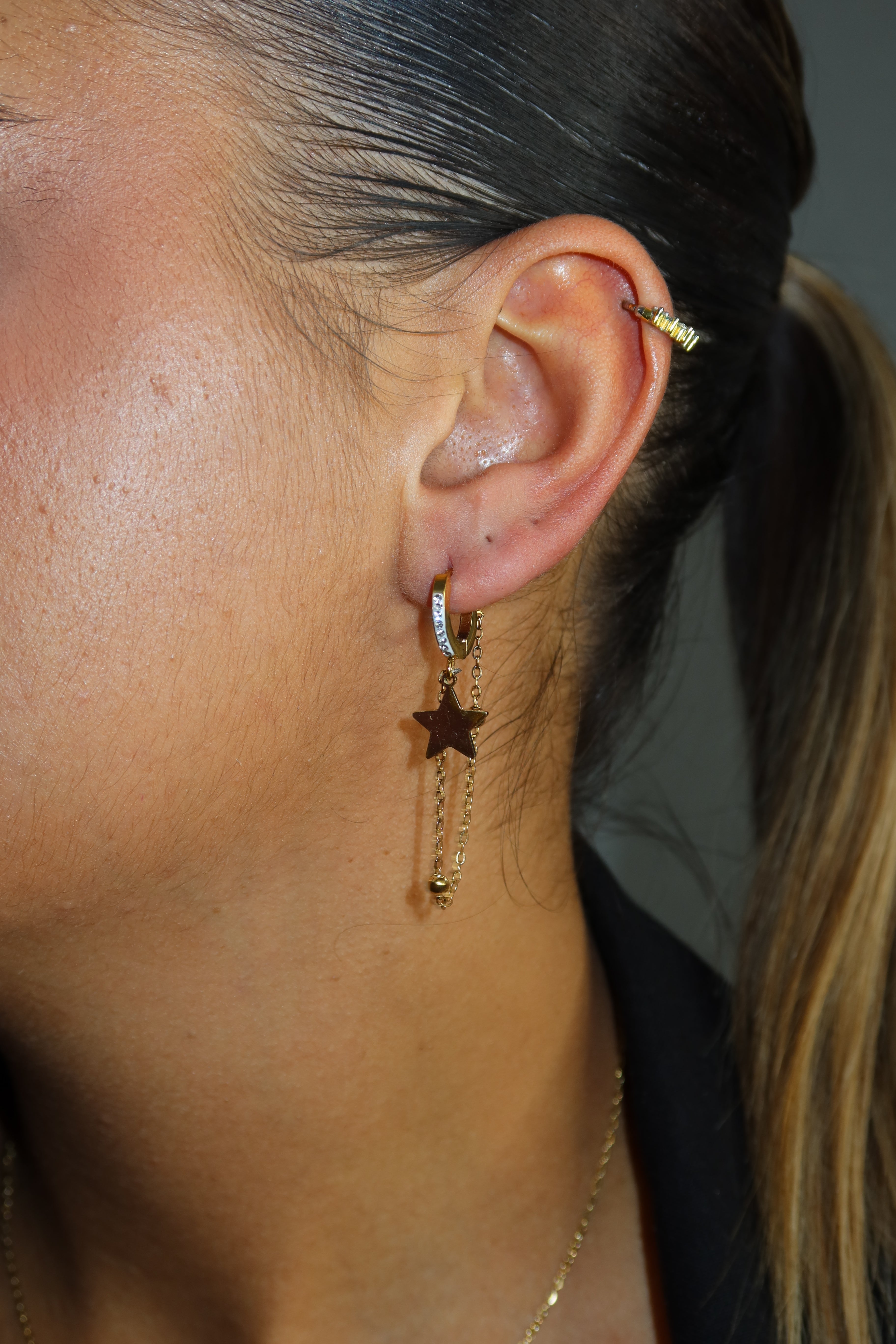 Pendientes Tara Dorados