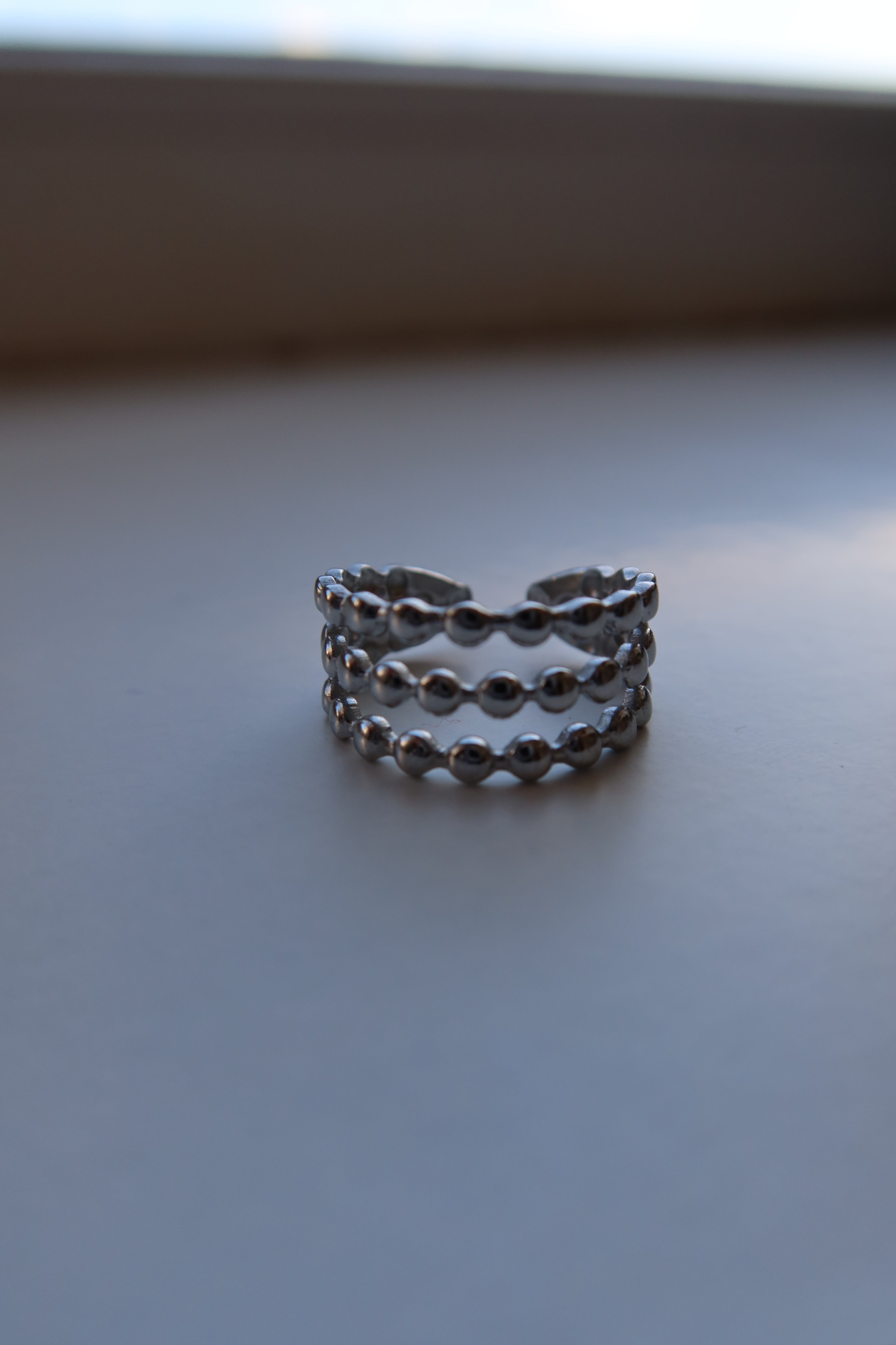 Anillo Vea Plateado