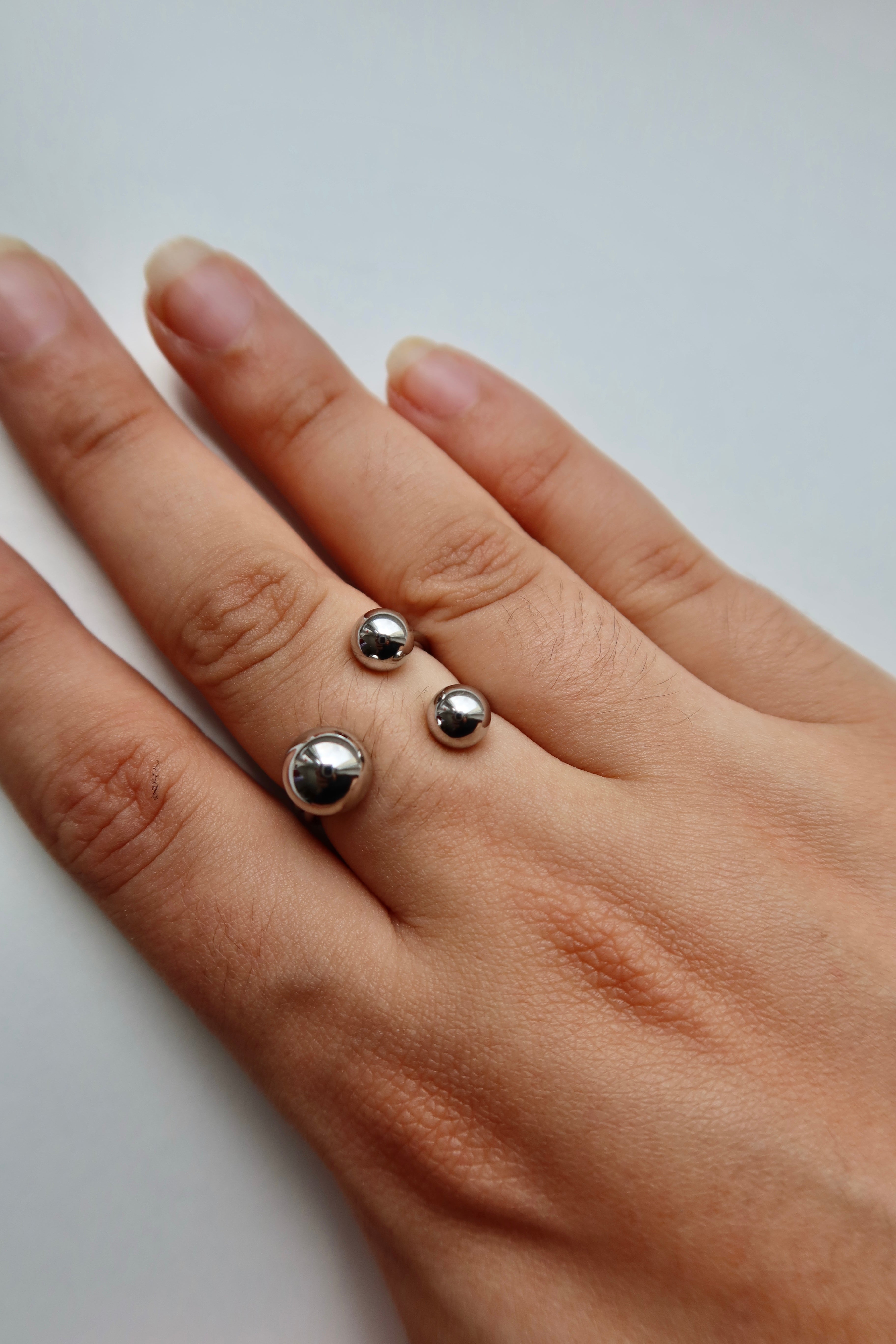 Anillo Jade Plateado