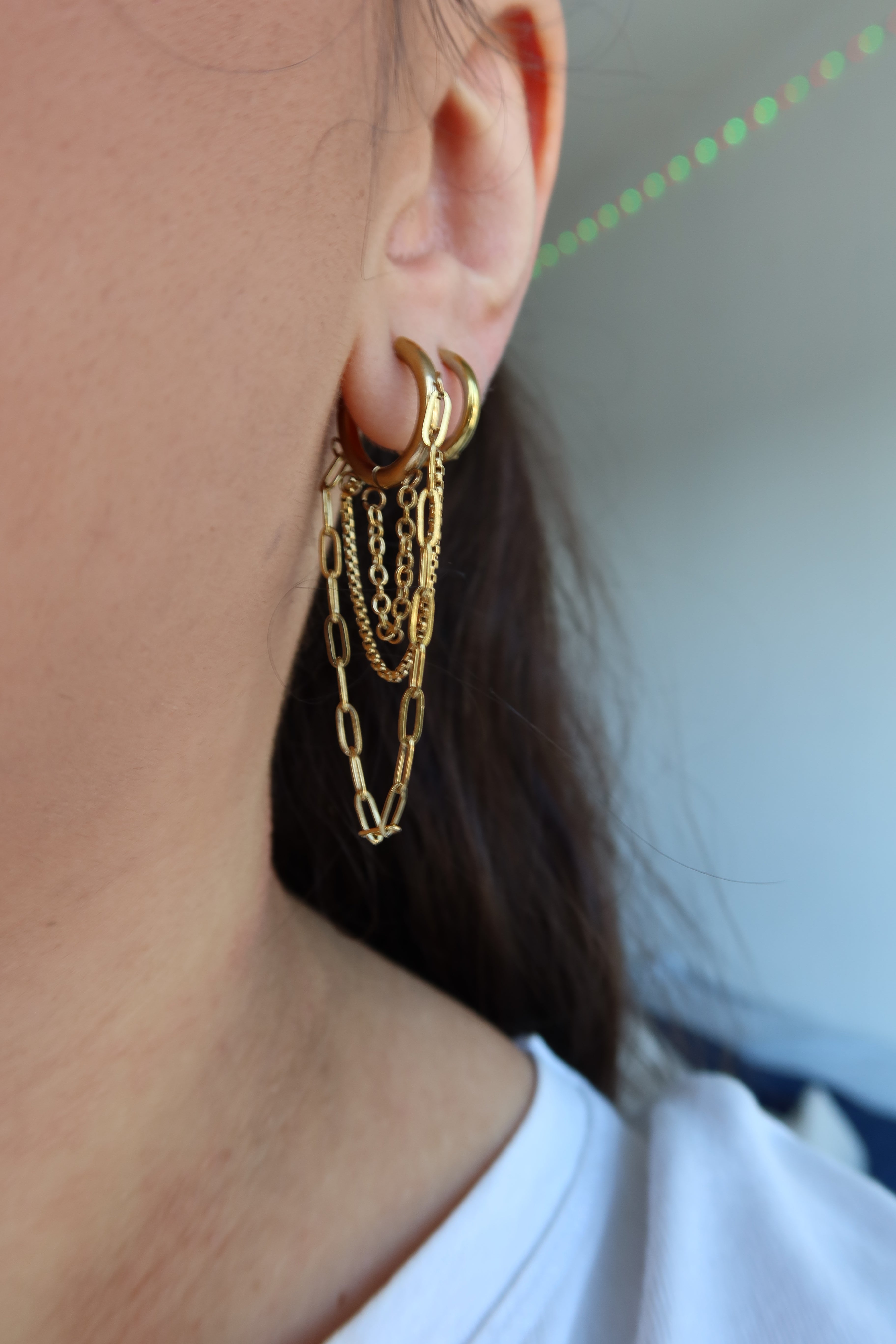 Pendientes Nina Dorados