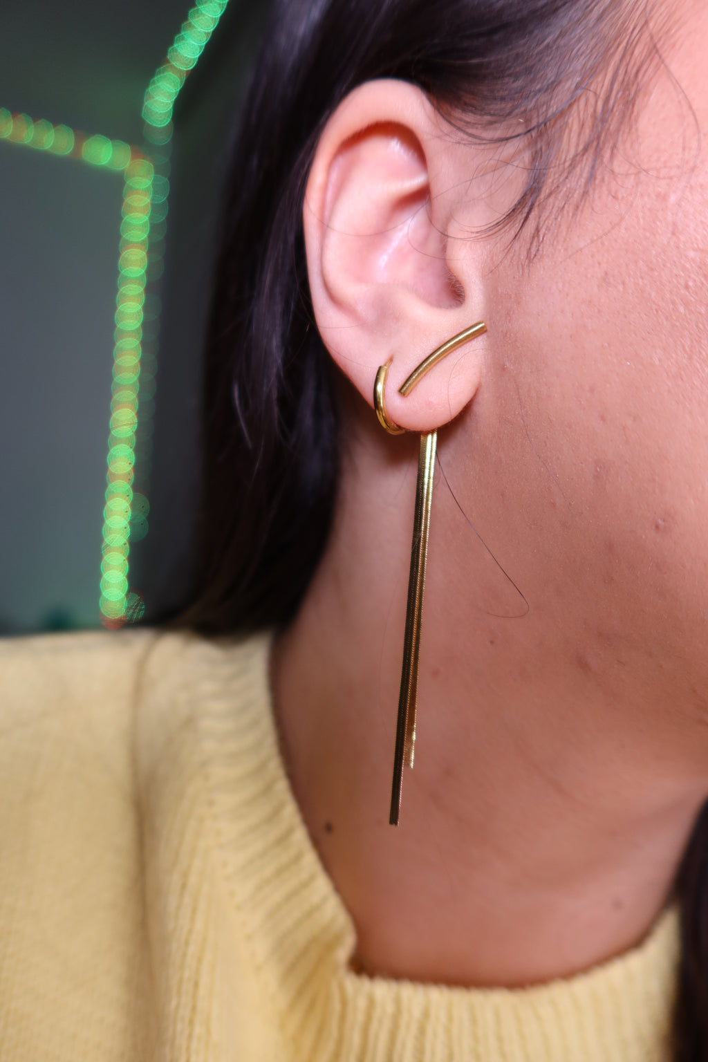 Pendientes Elen Dorados