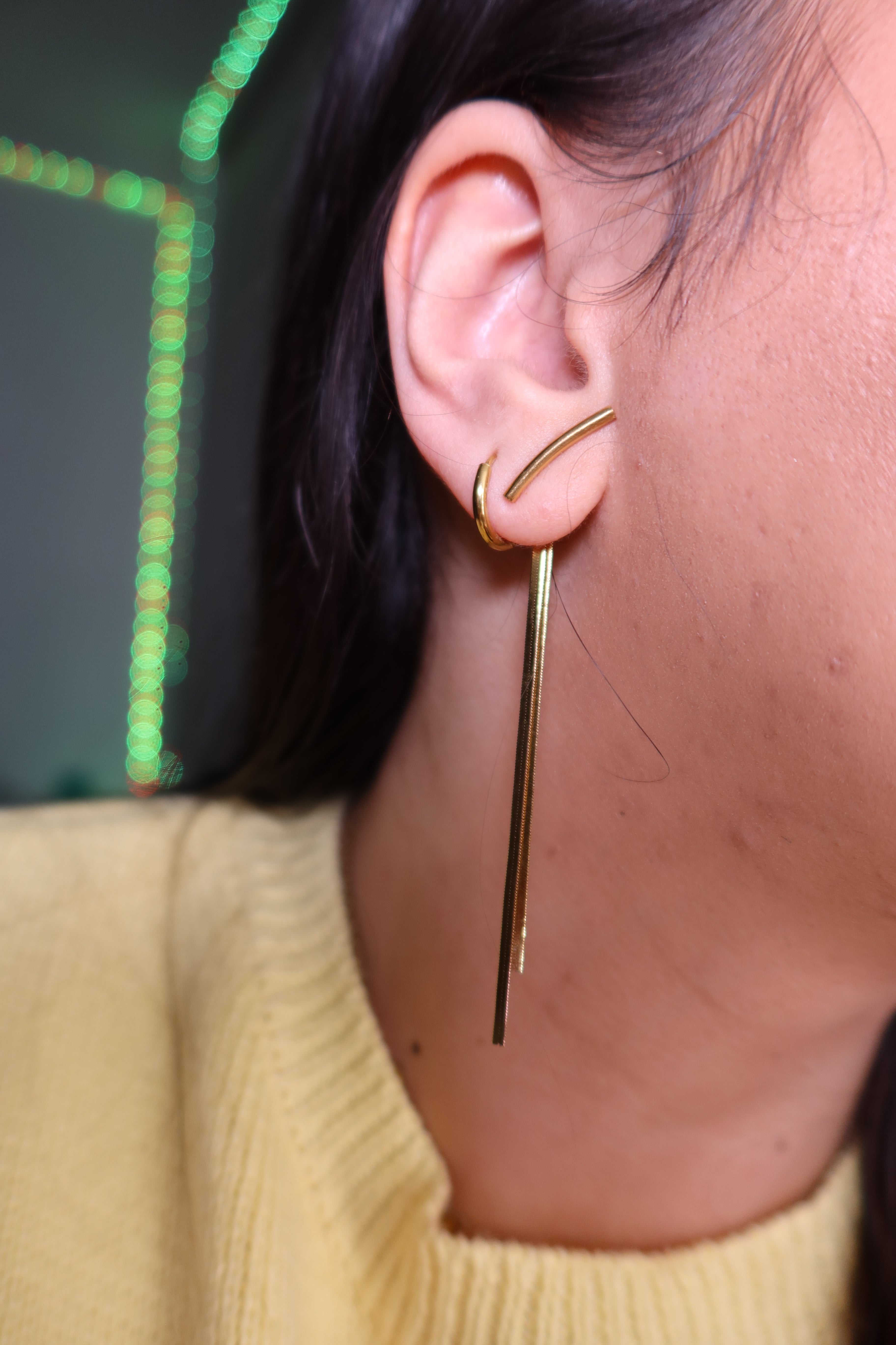 Pendientes Elen Dorados