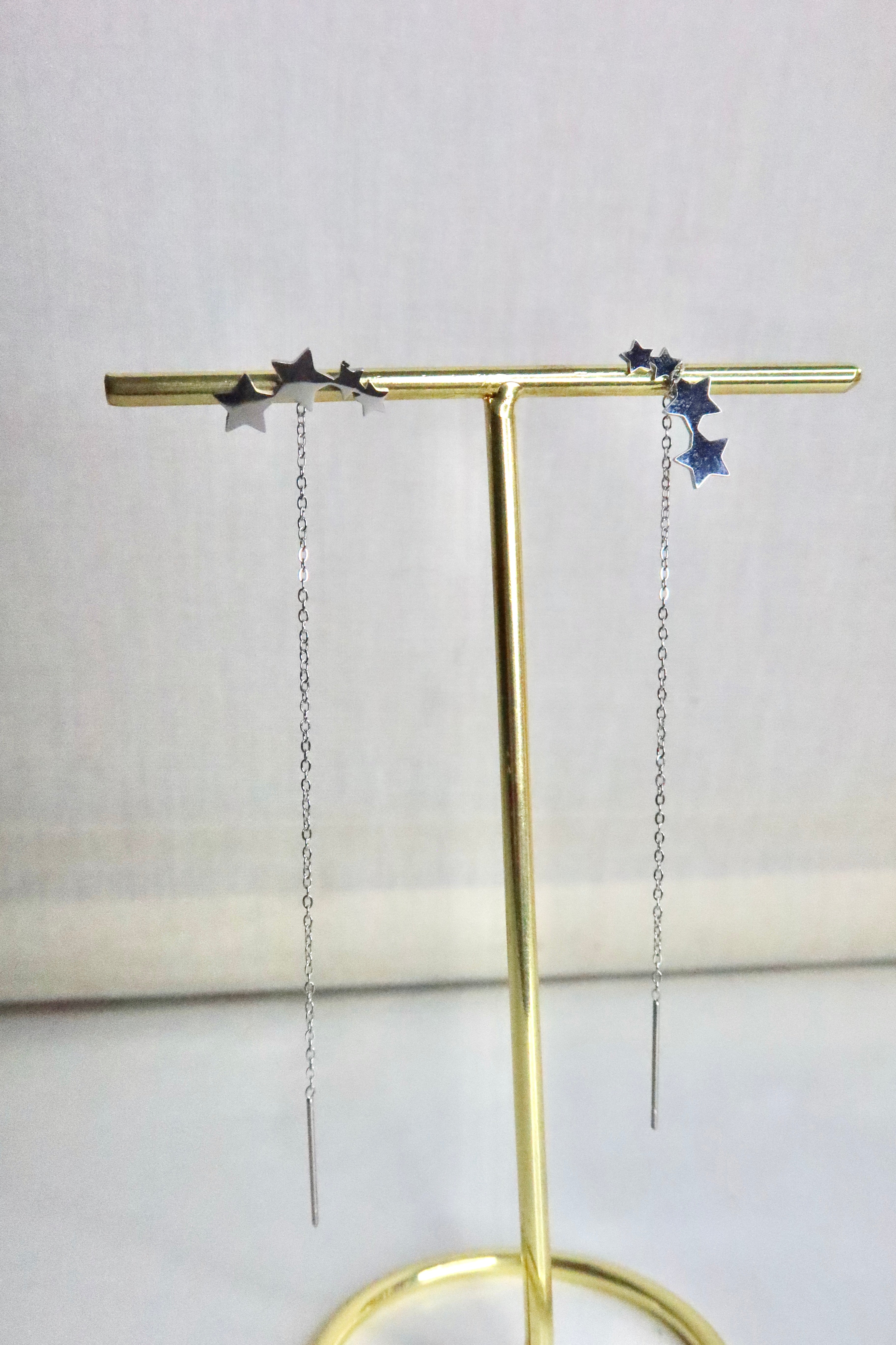 Pendientes Zaya Plateados