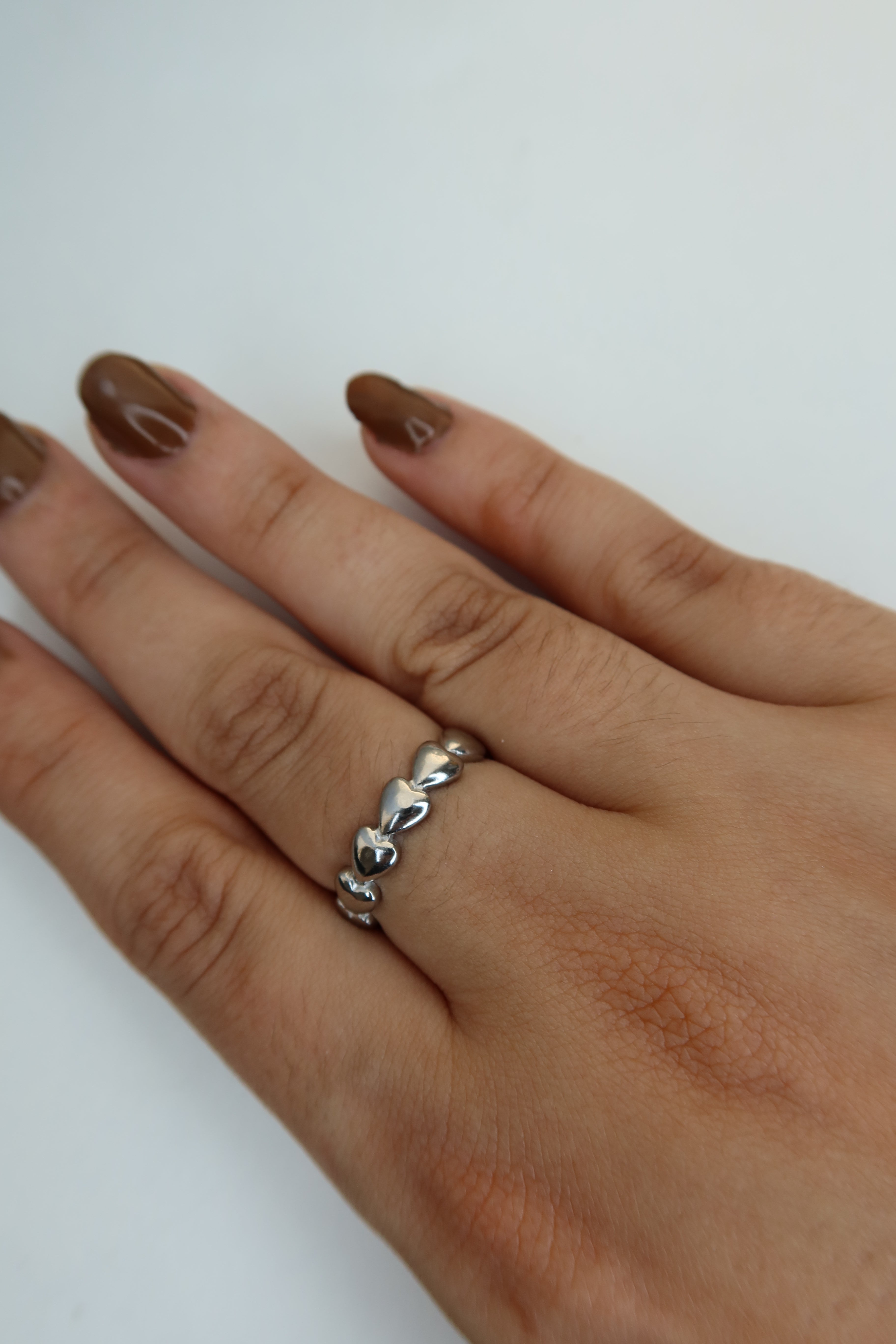 Anillo Siena Plateado