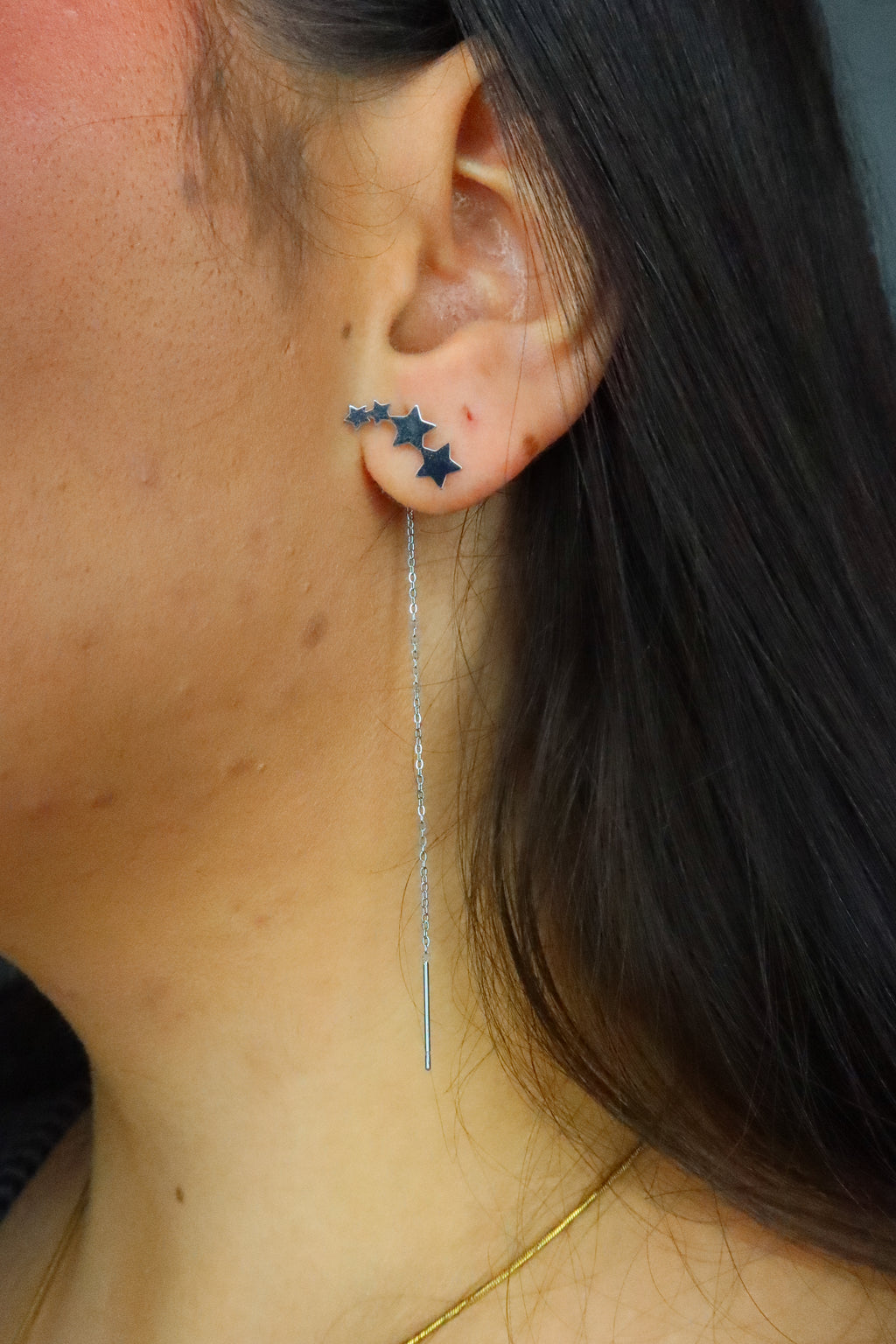 Pendientes Zaya Plateados
