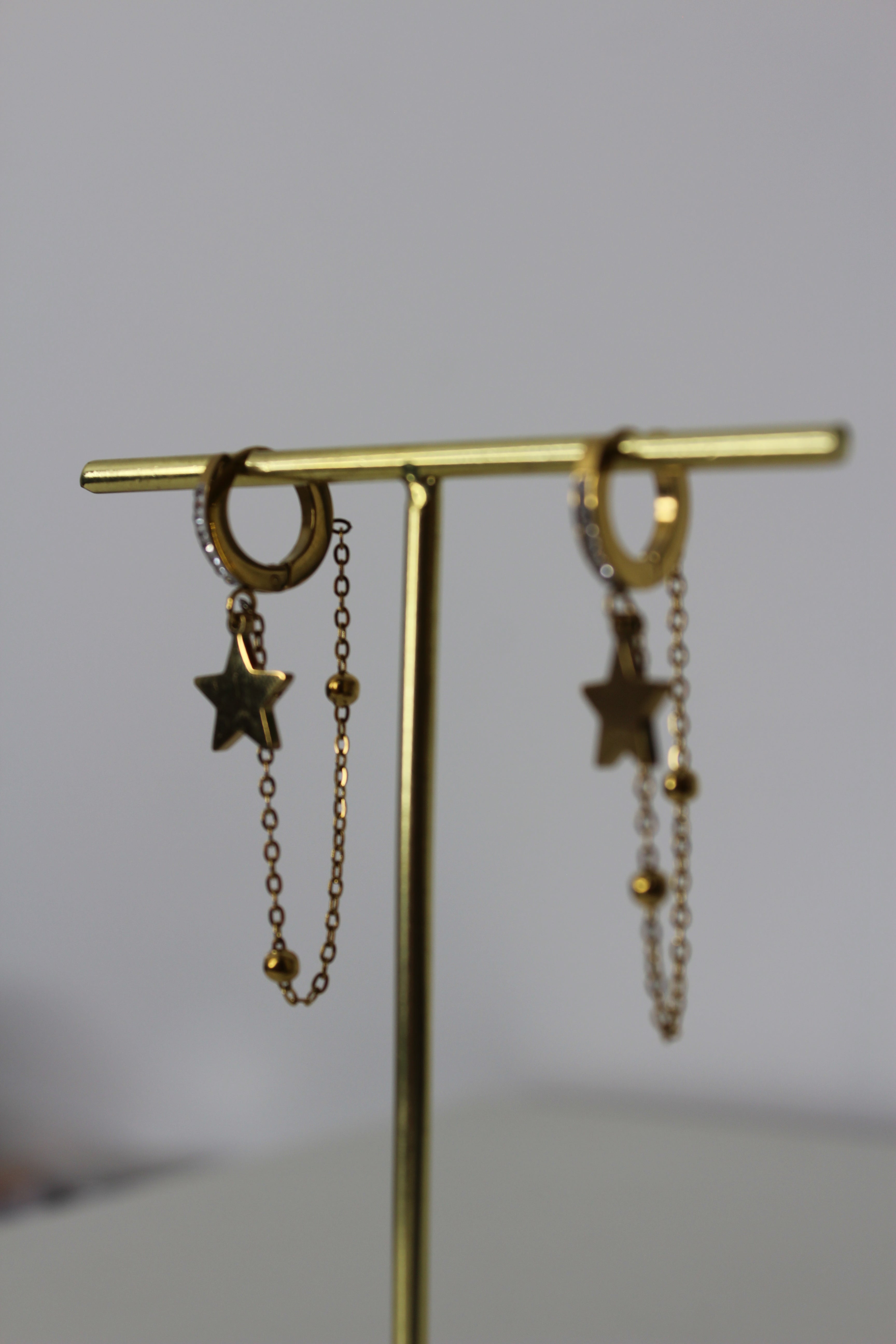 Pendientes Tara Dorados