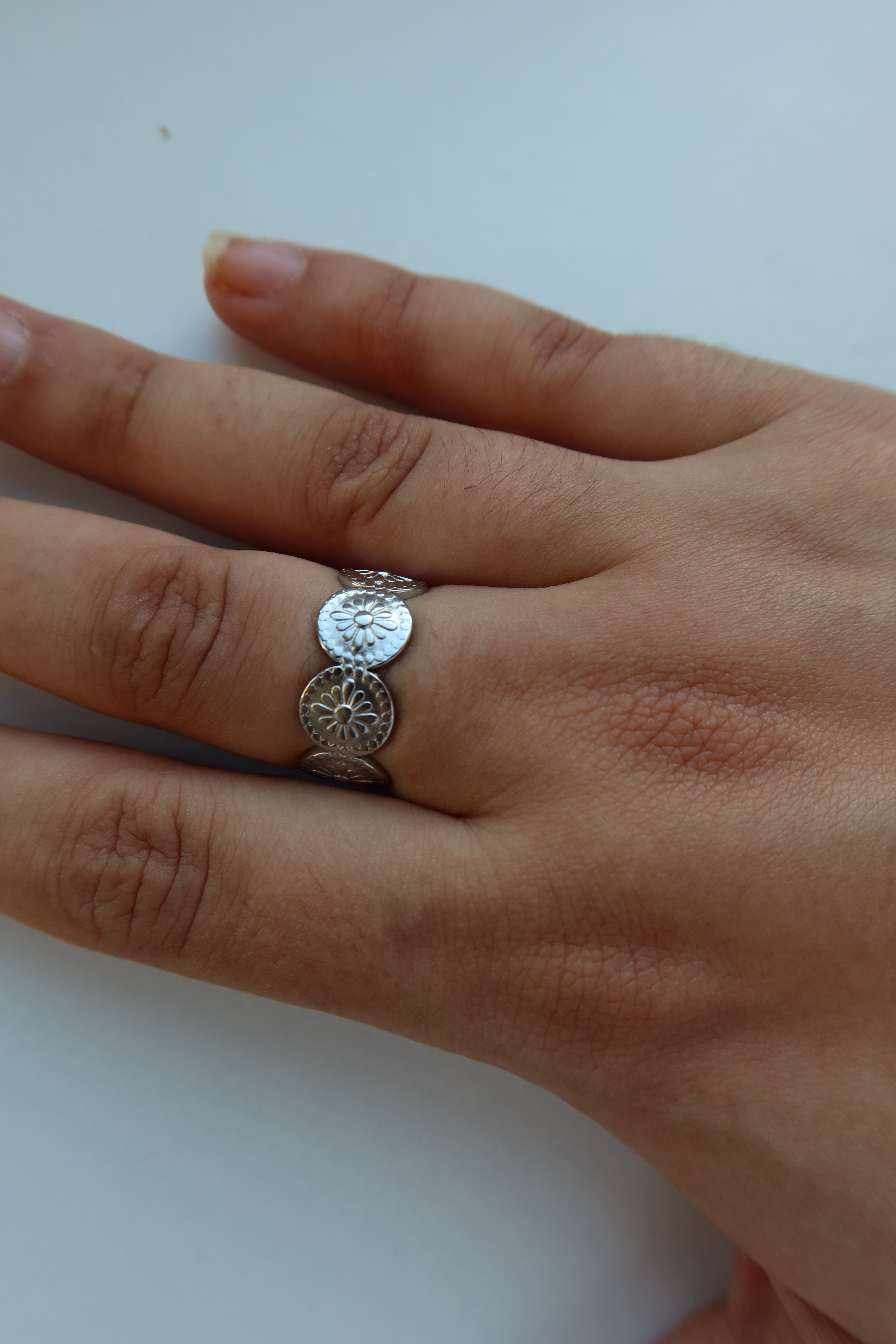 Anillo Numa Plateado