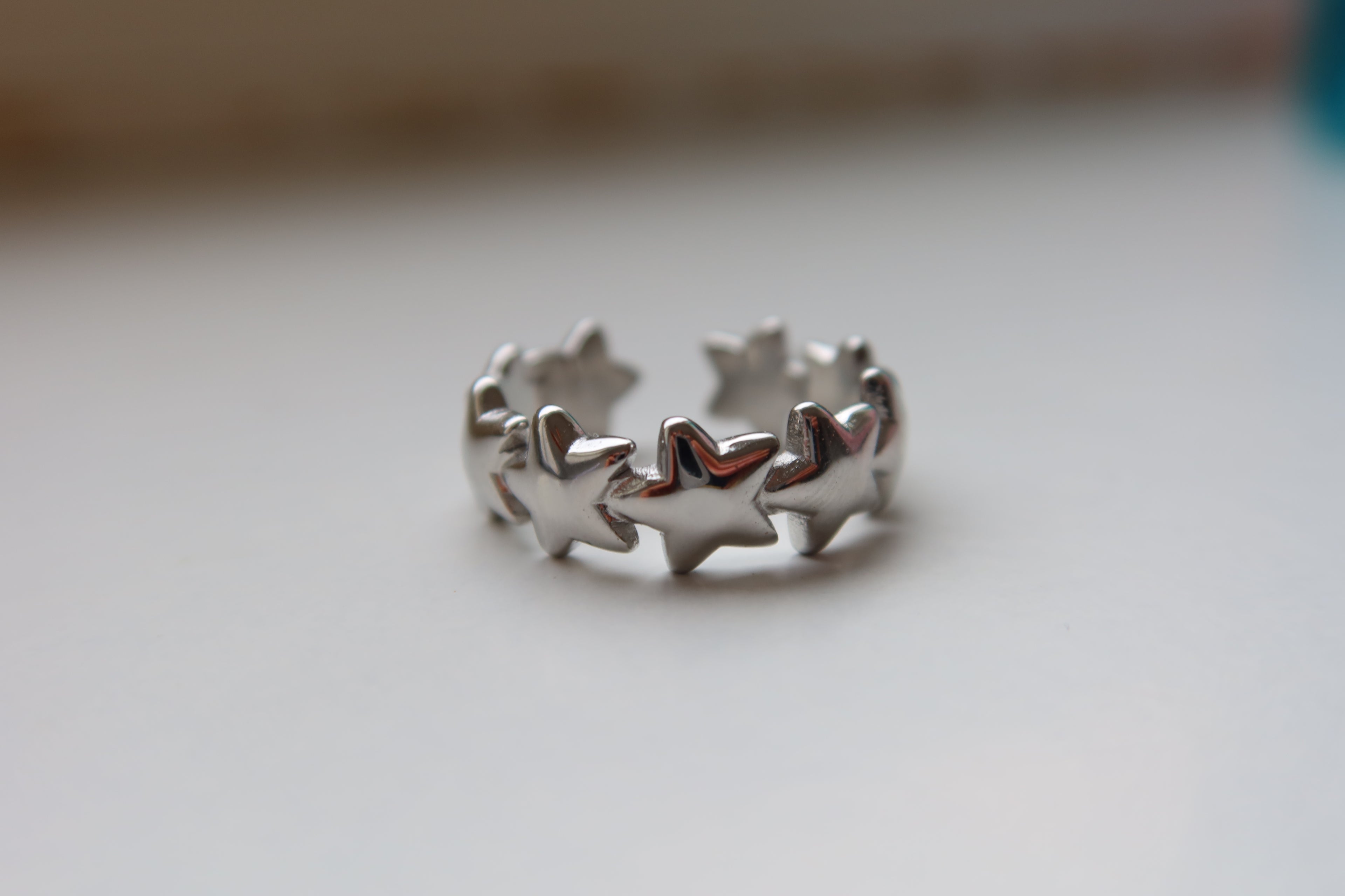 Anillo Cleo Plateado