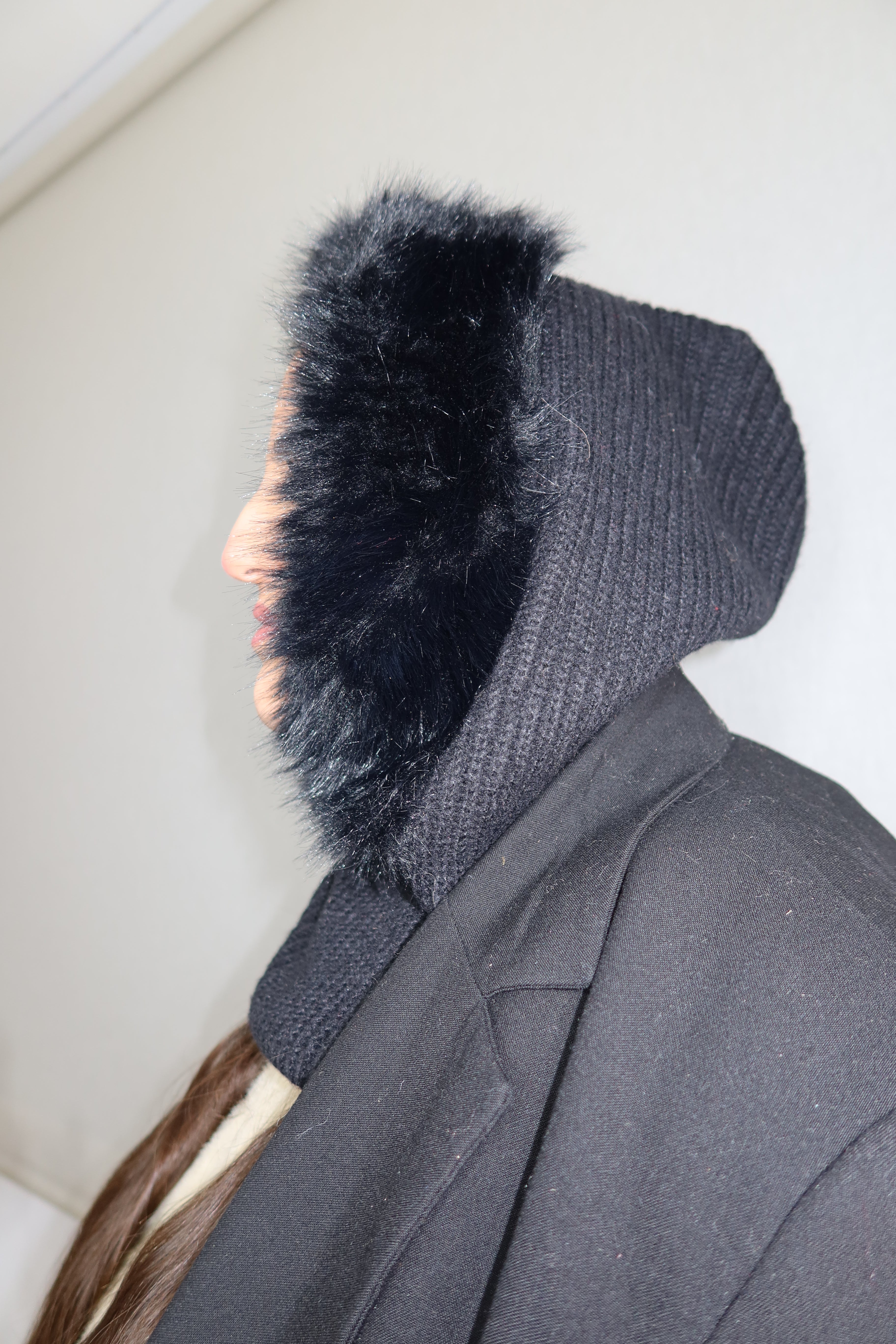 Balaclava Negra Pelo