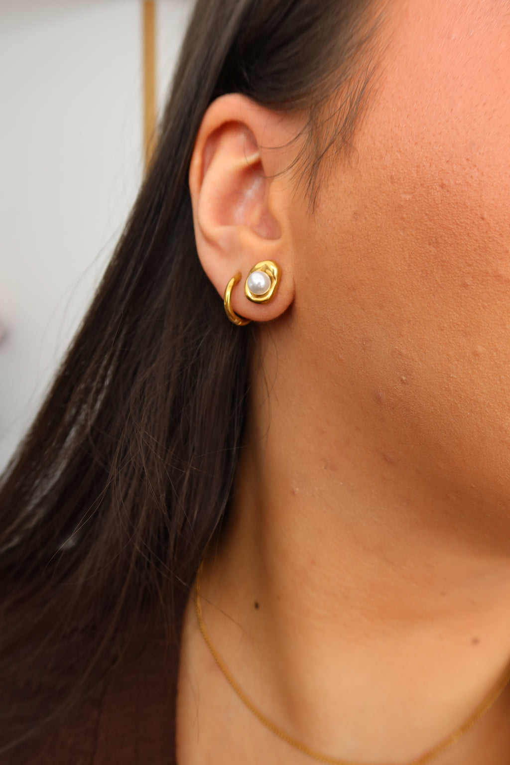 Pendientes perla