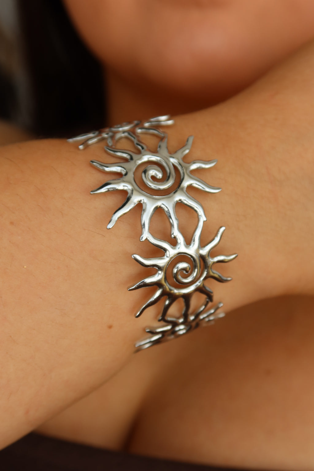 Brazalete Eclipse Plateado
