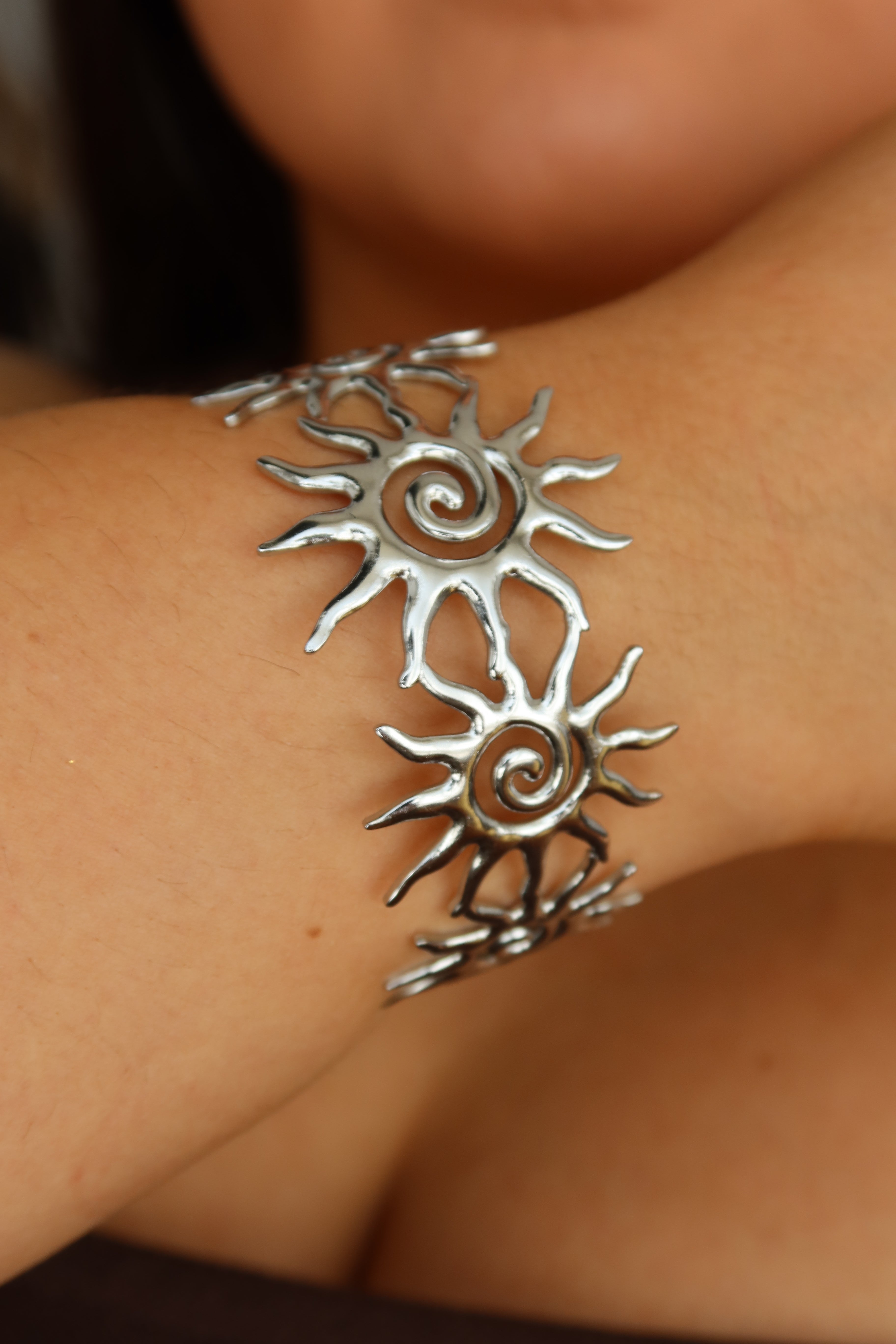 Brazalete Eclipse Plateado