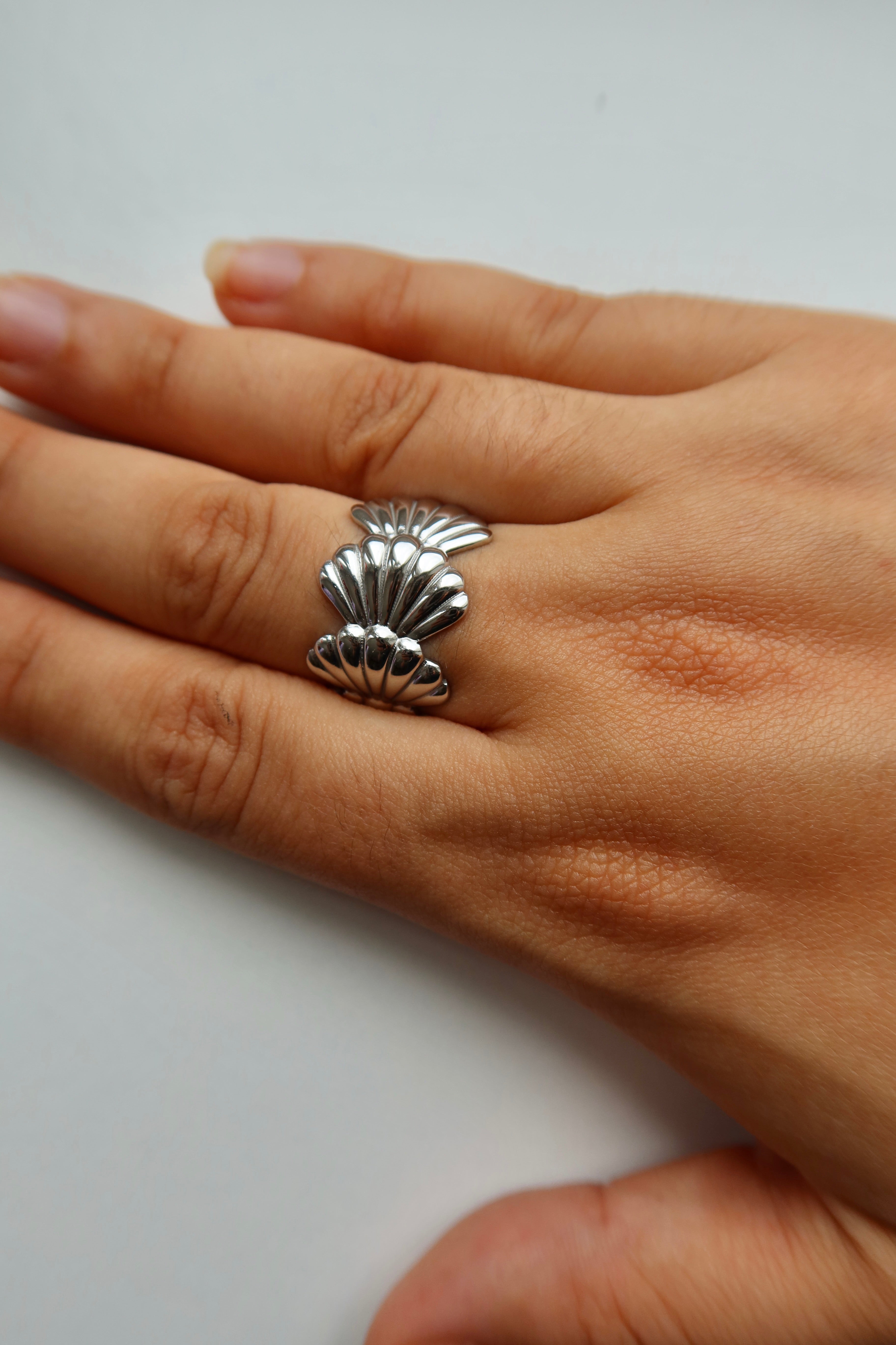 Anillo Onyx Plateado