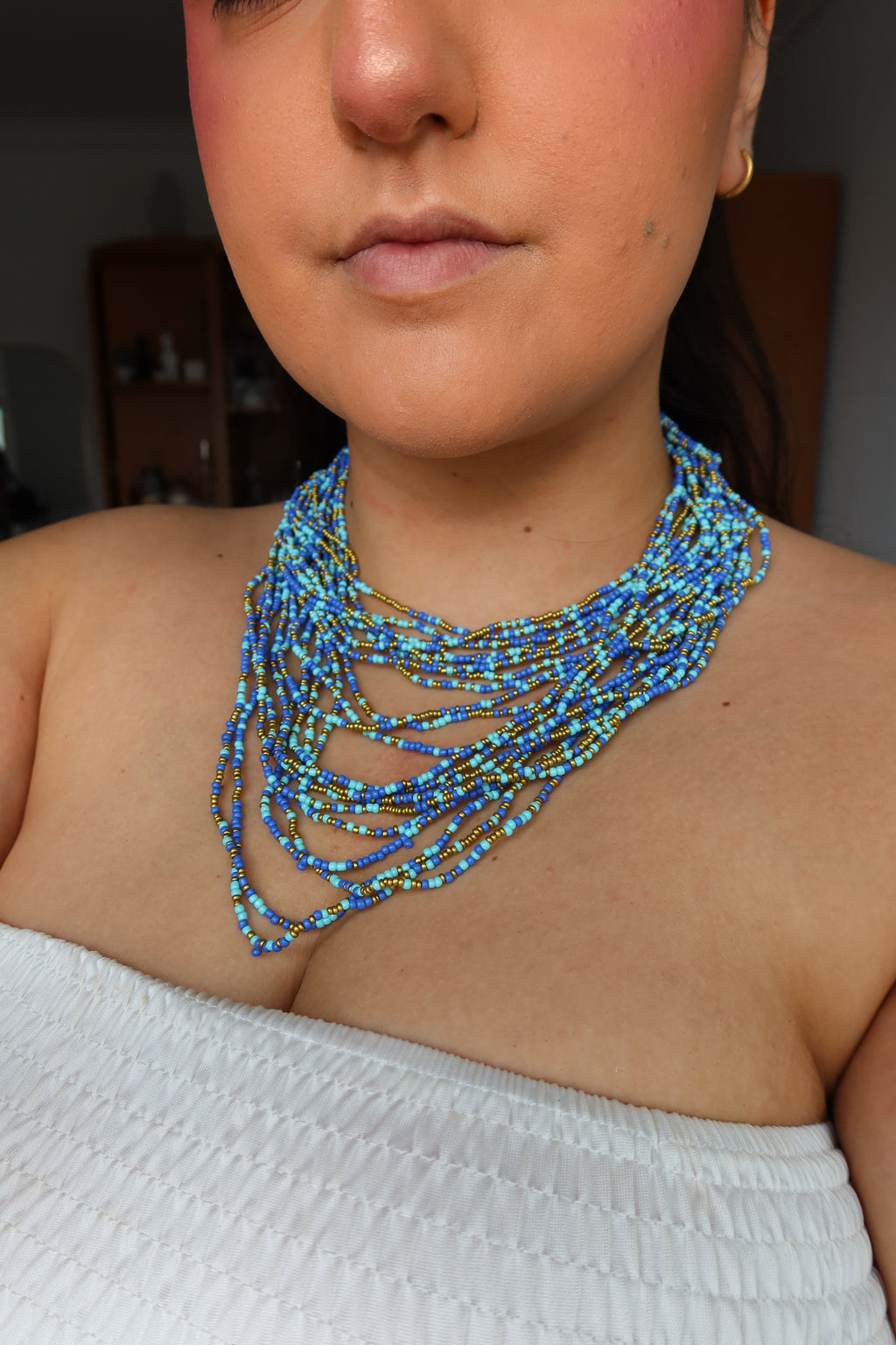Collar Naia Azul