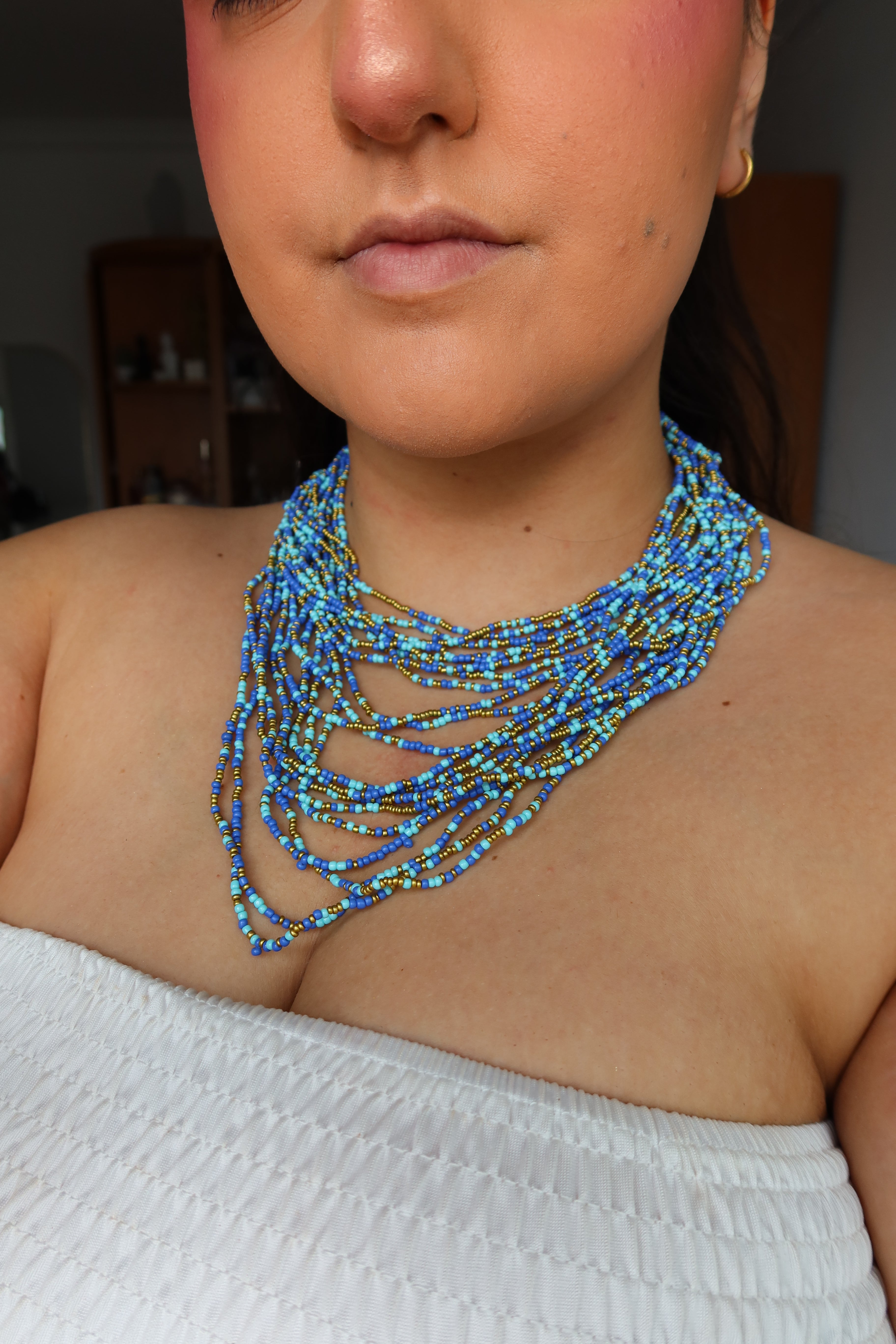 Collar Naia Azul