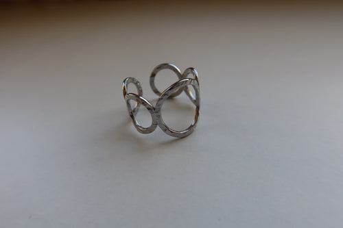 Anillo Amara Plateado