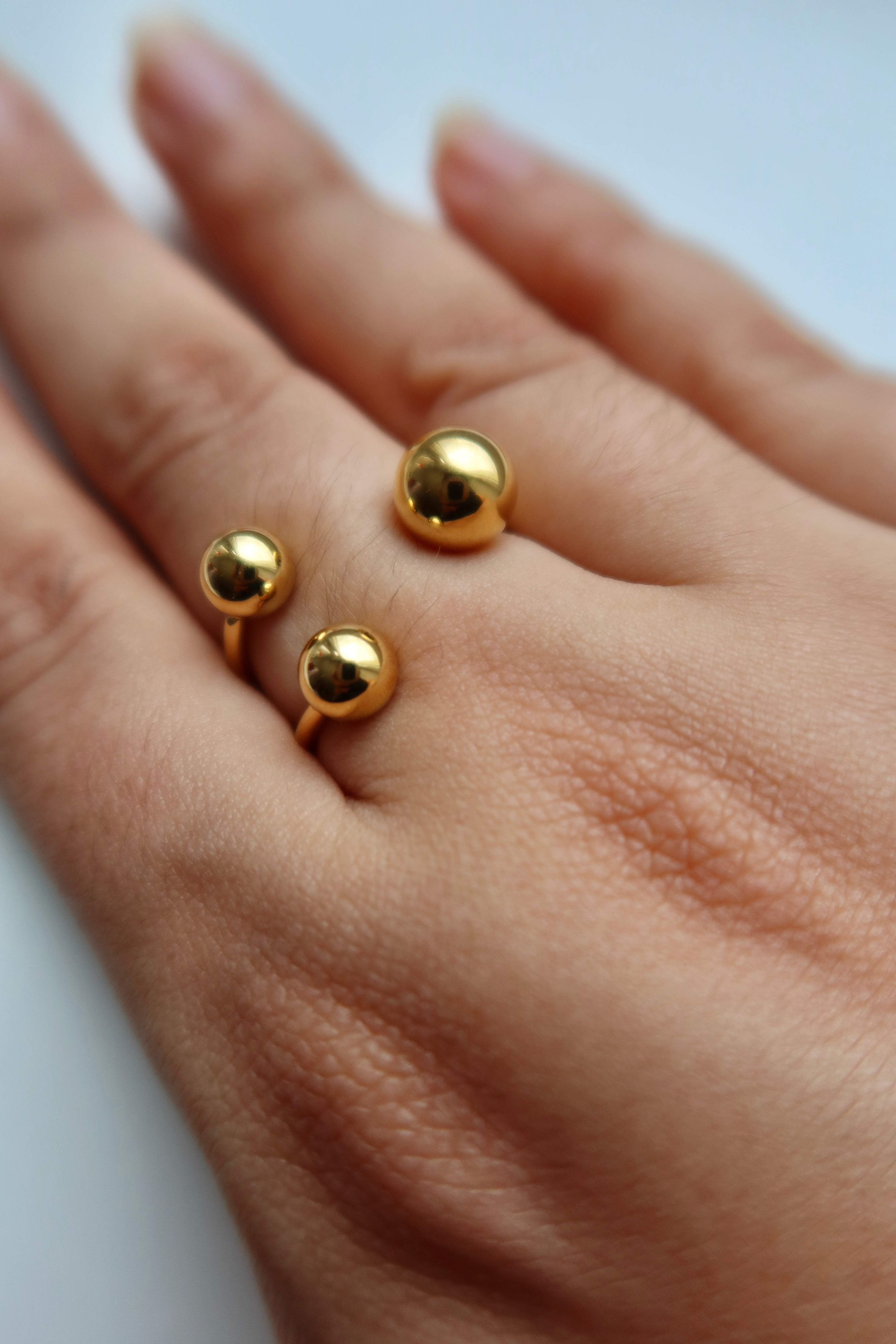 Anillo Jade Dorado