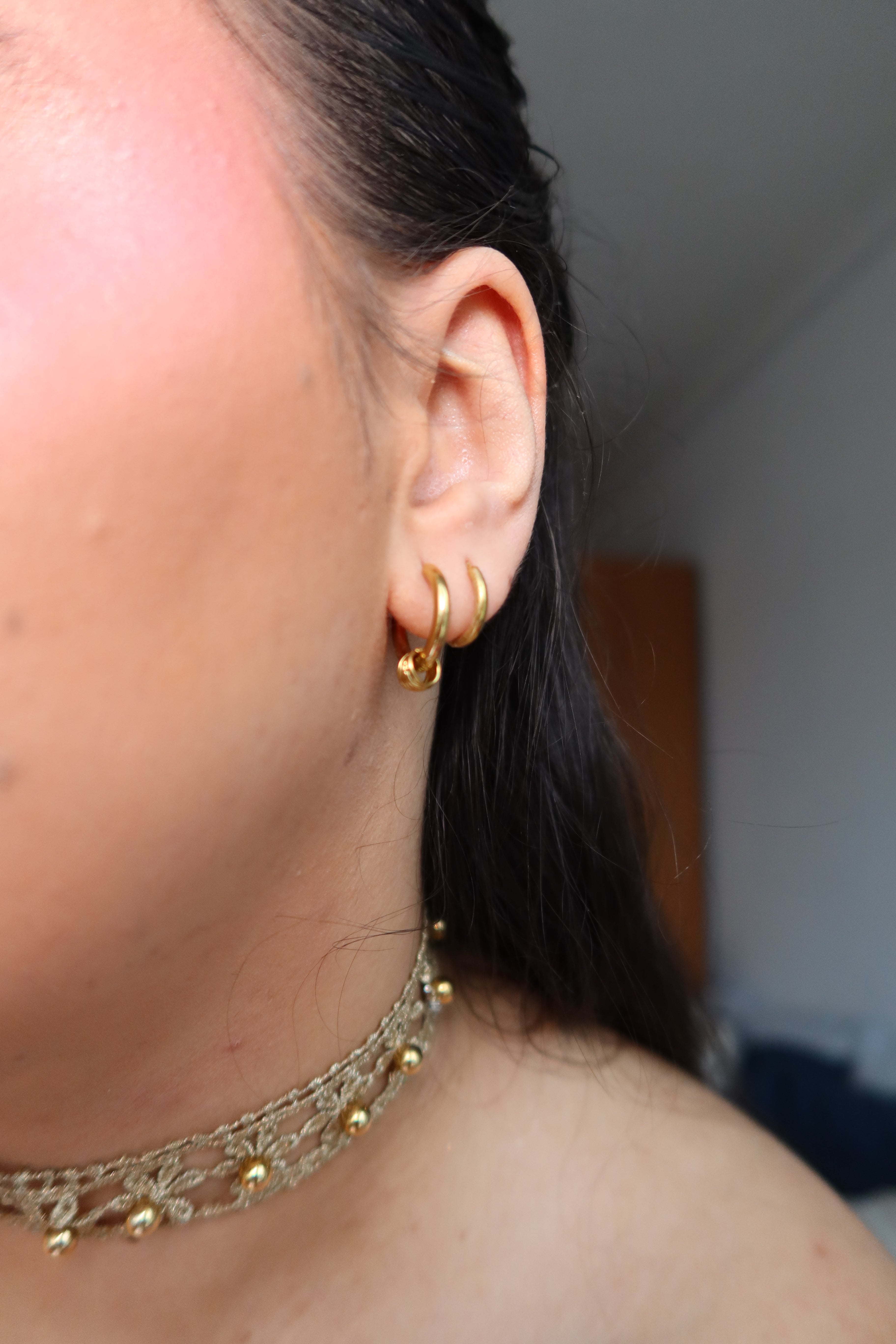 Aros Dalia Dorados