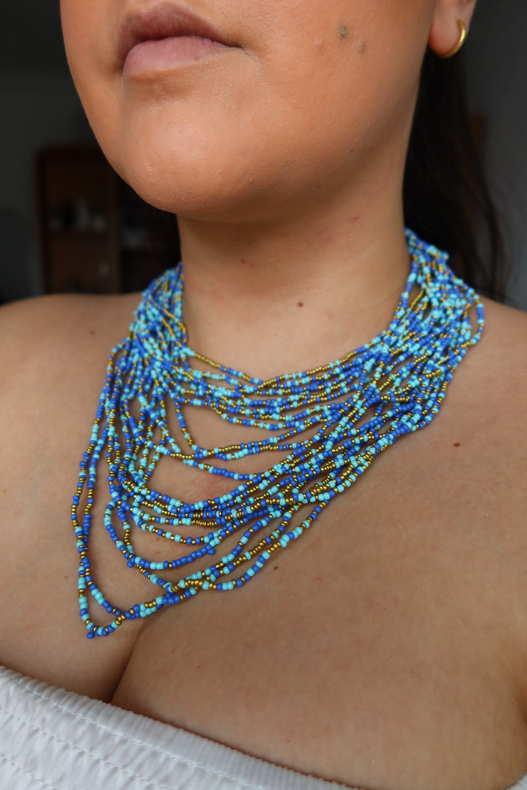 Collar Naia Azul