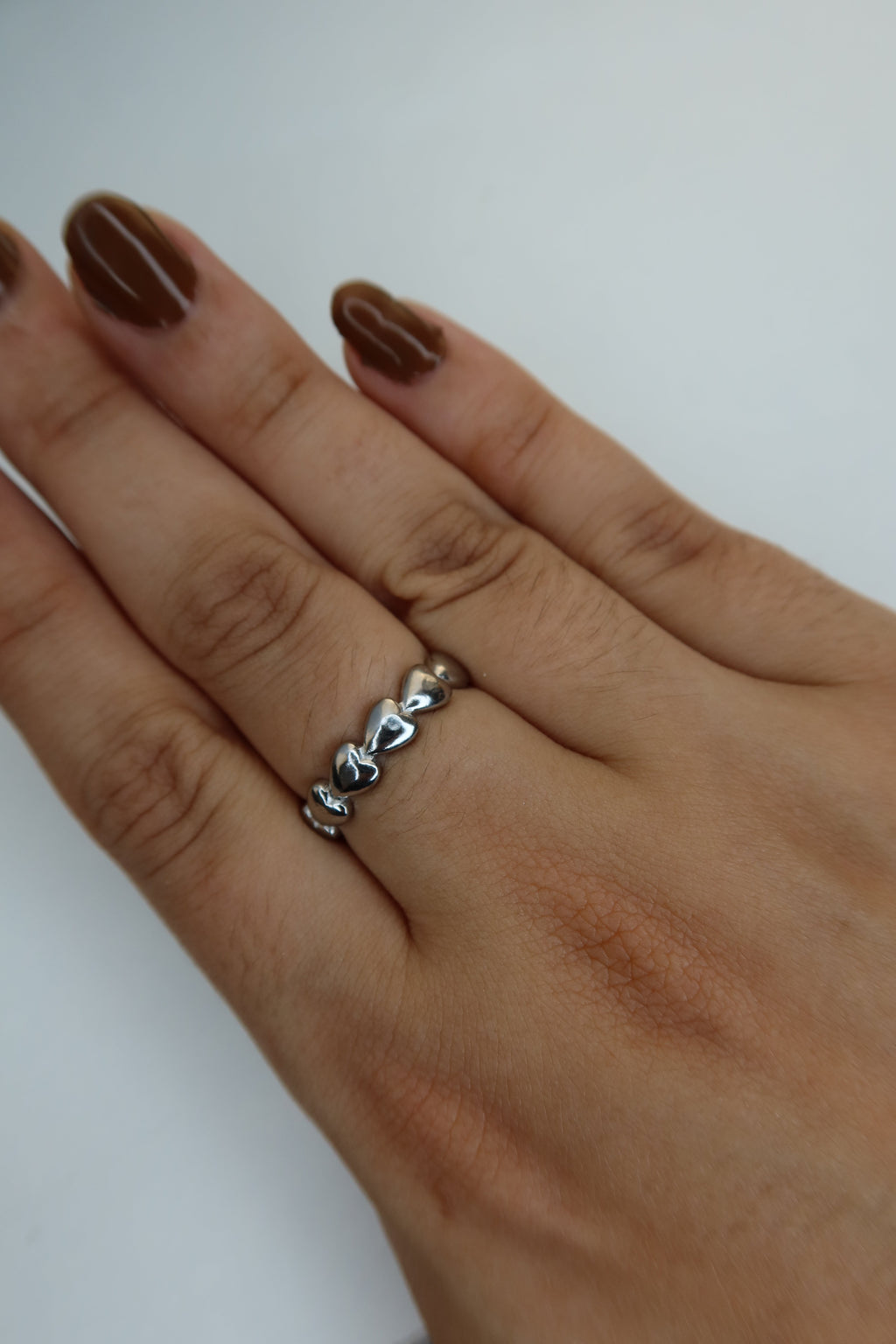 Anillo Siena Plateado