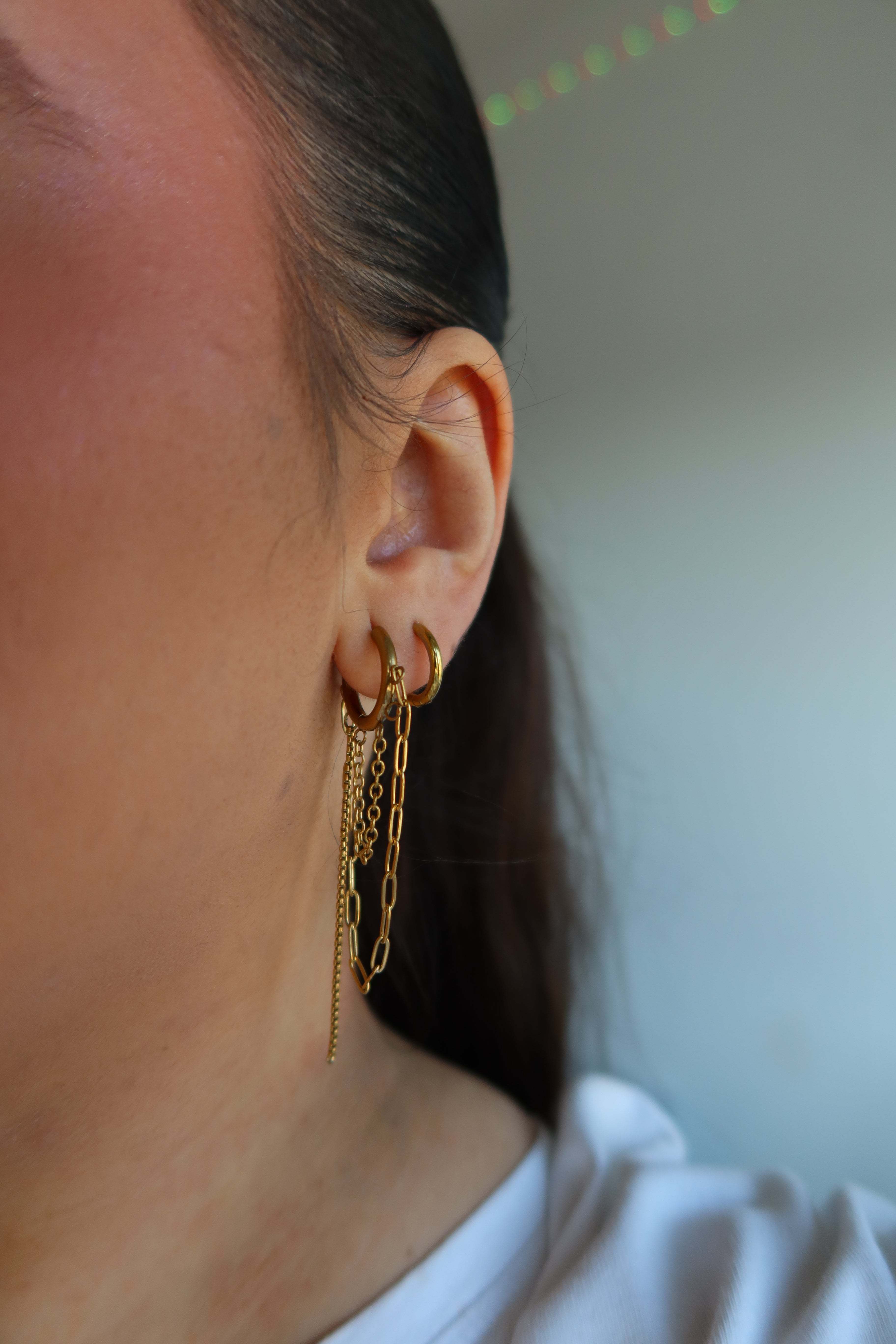 Pendientes Nina Dorados