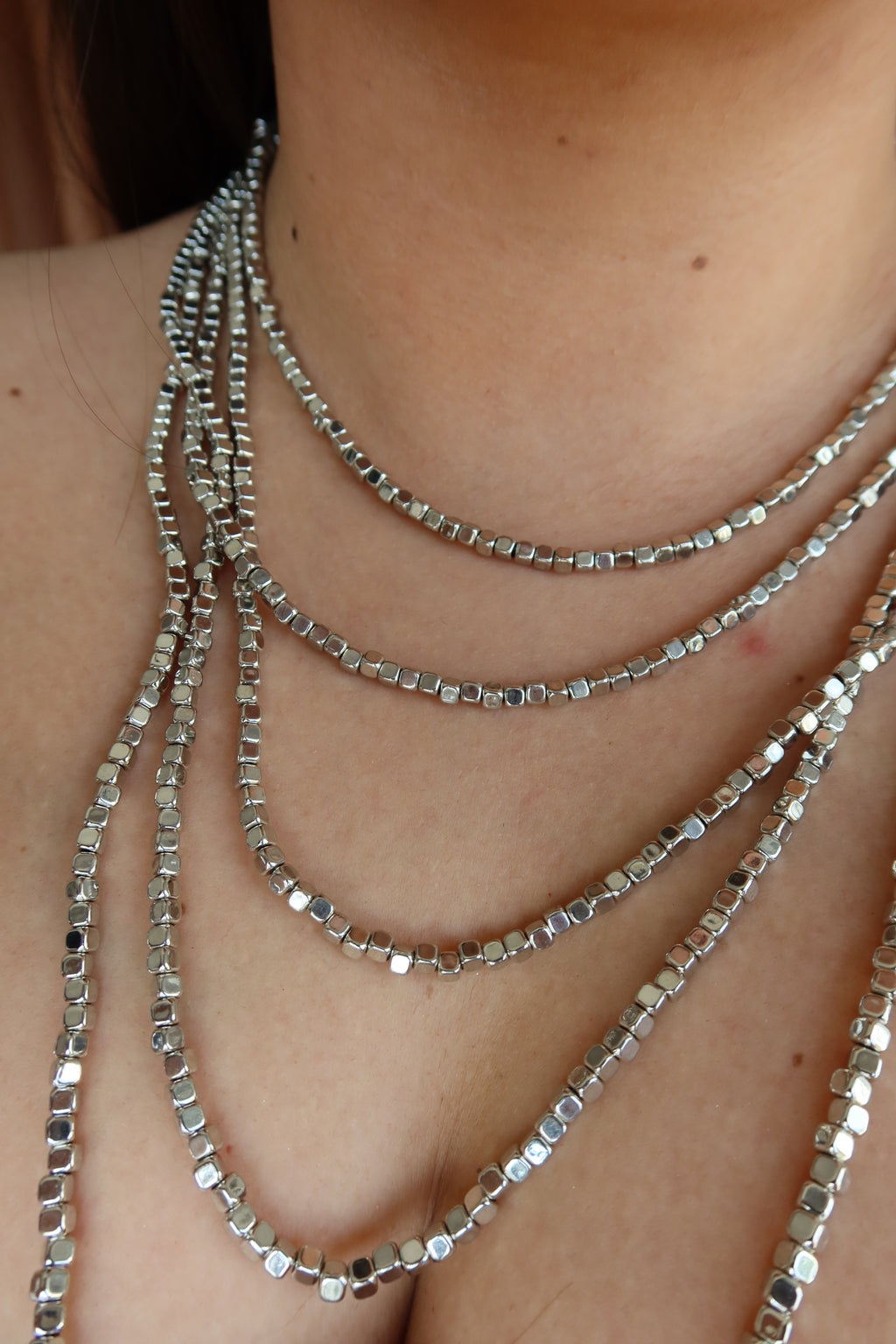 Collar Teya Plateado