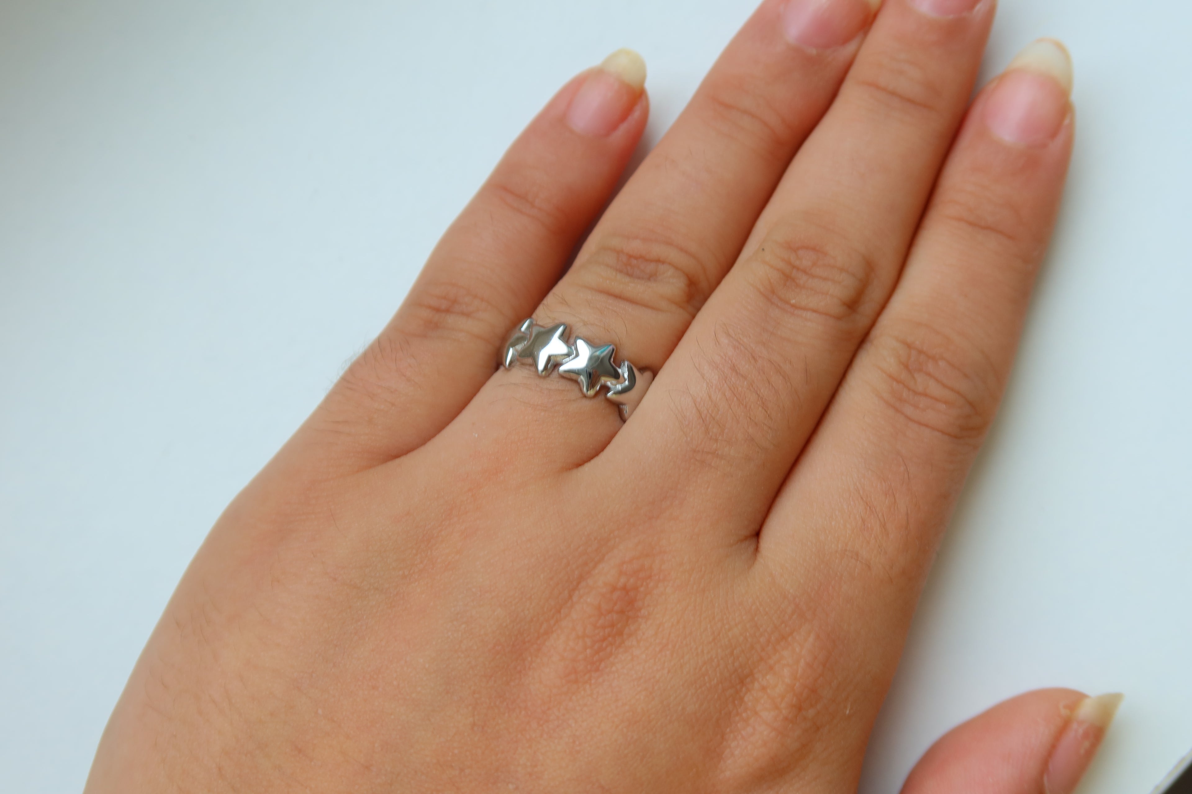 Anillo Cleo Plateado