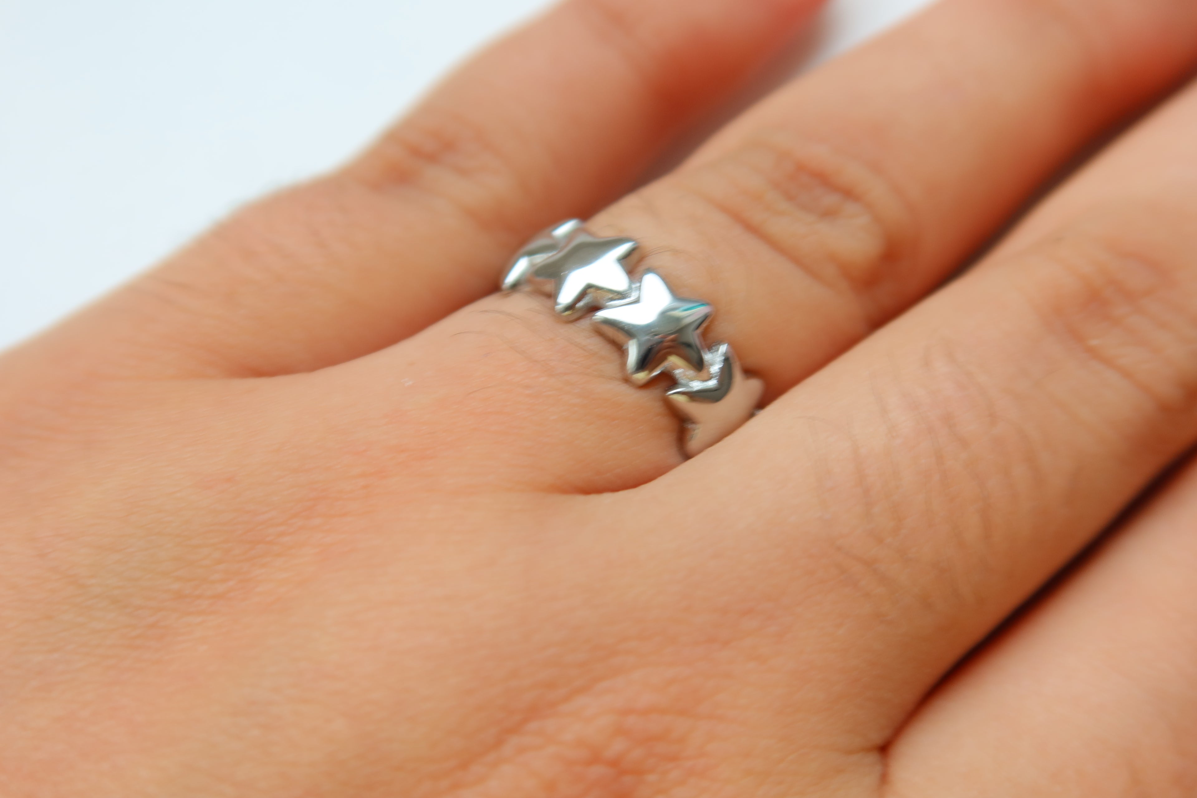 Anillo Cleo Plateado