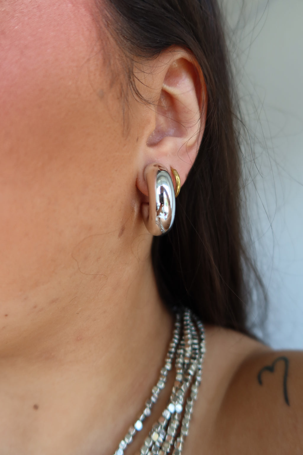Aros Cira Plateados
