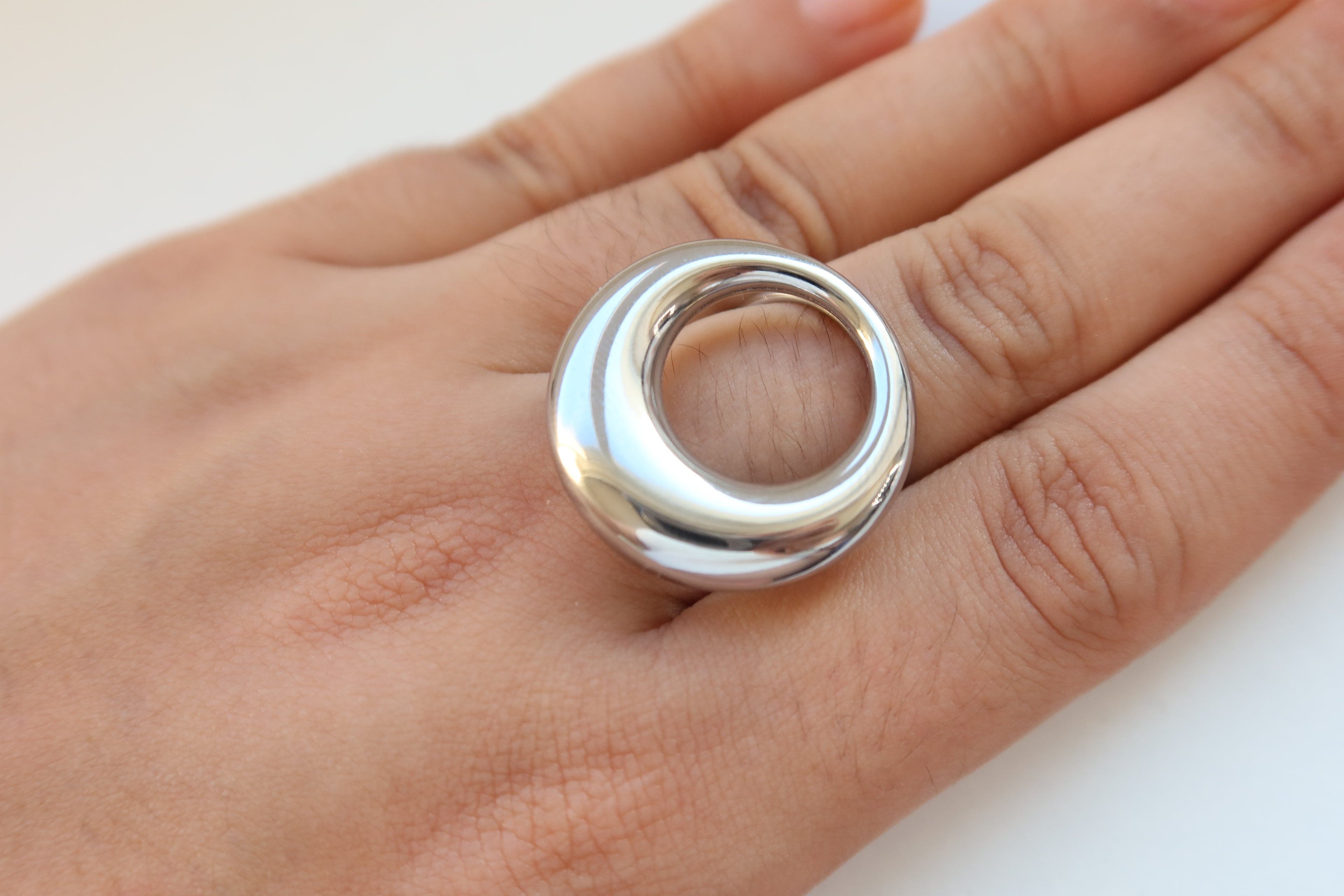 Anillo Kaira Plateado