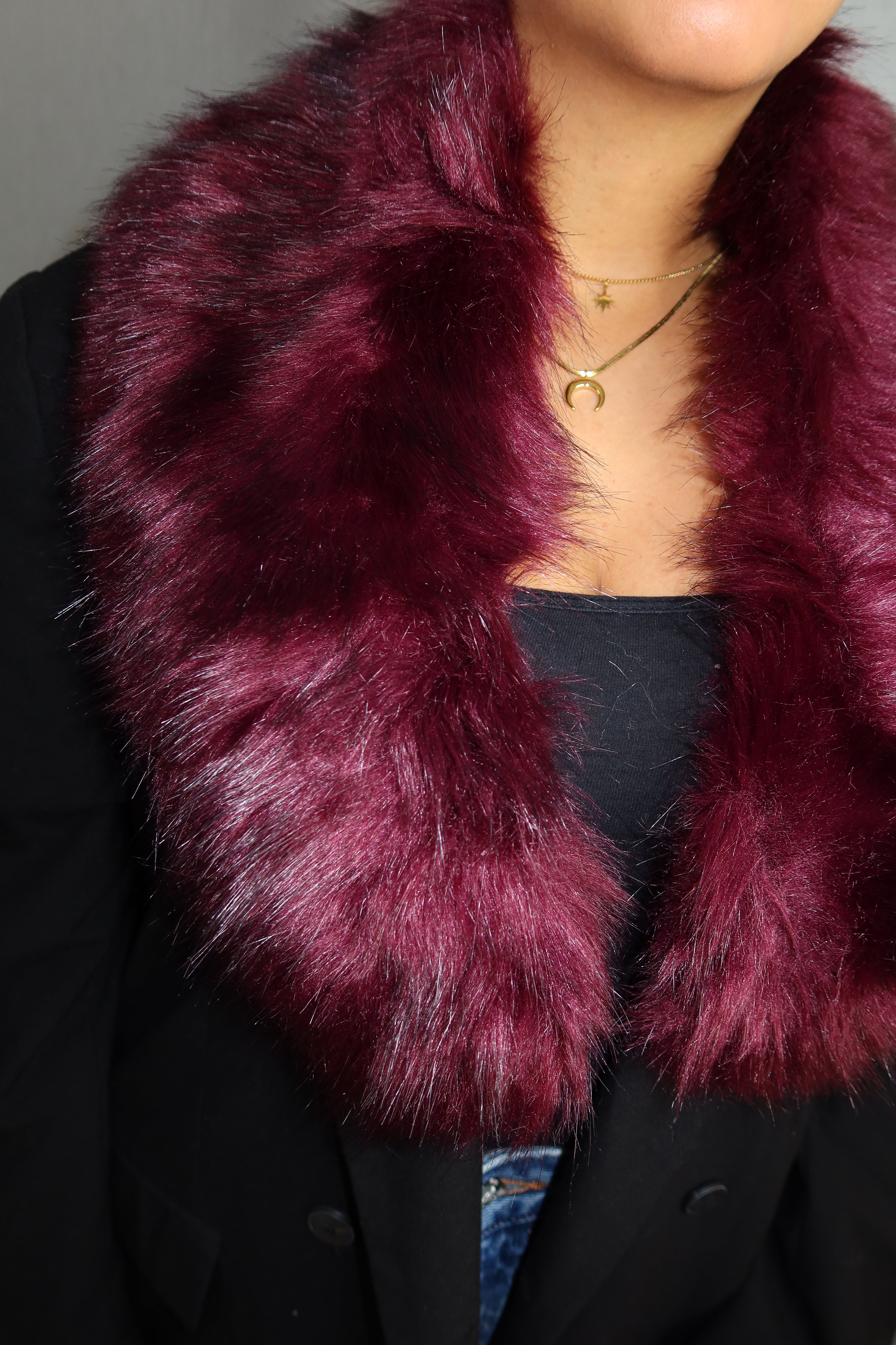 Estola Granate Pelo