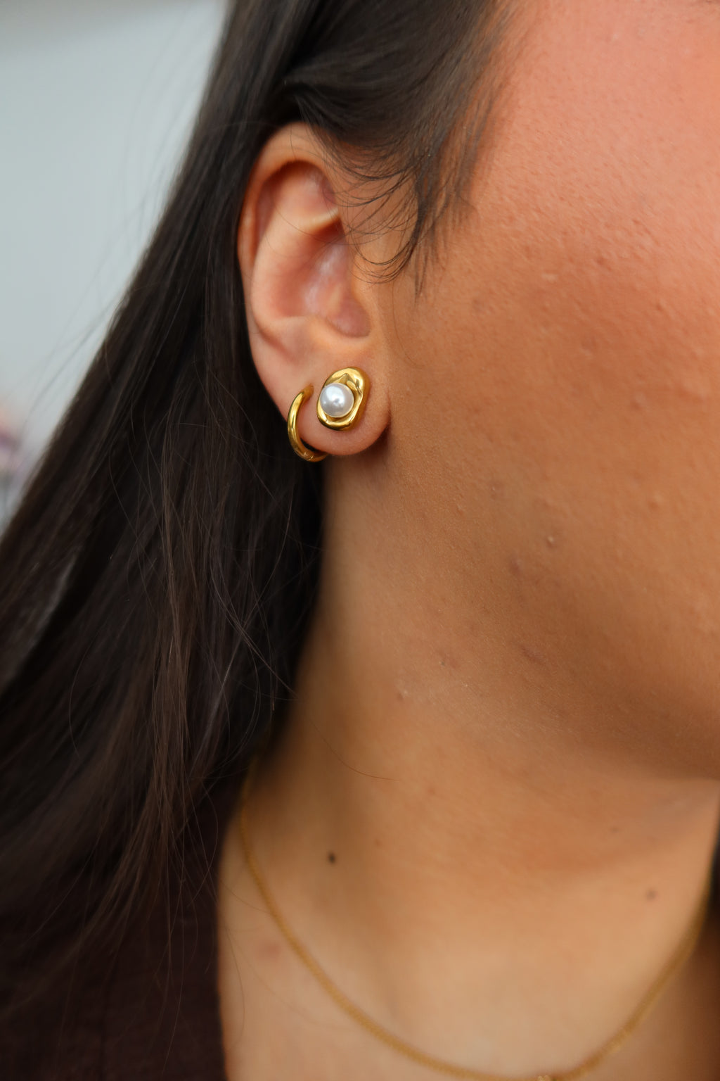 Pendientes perla
