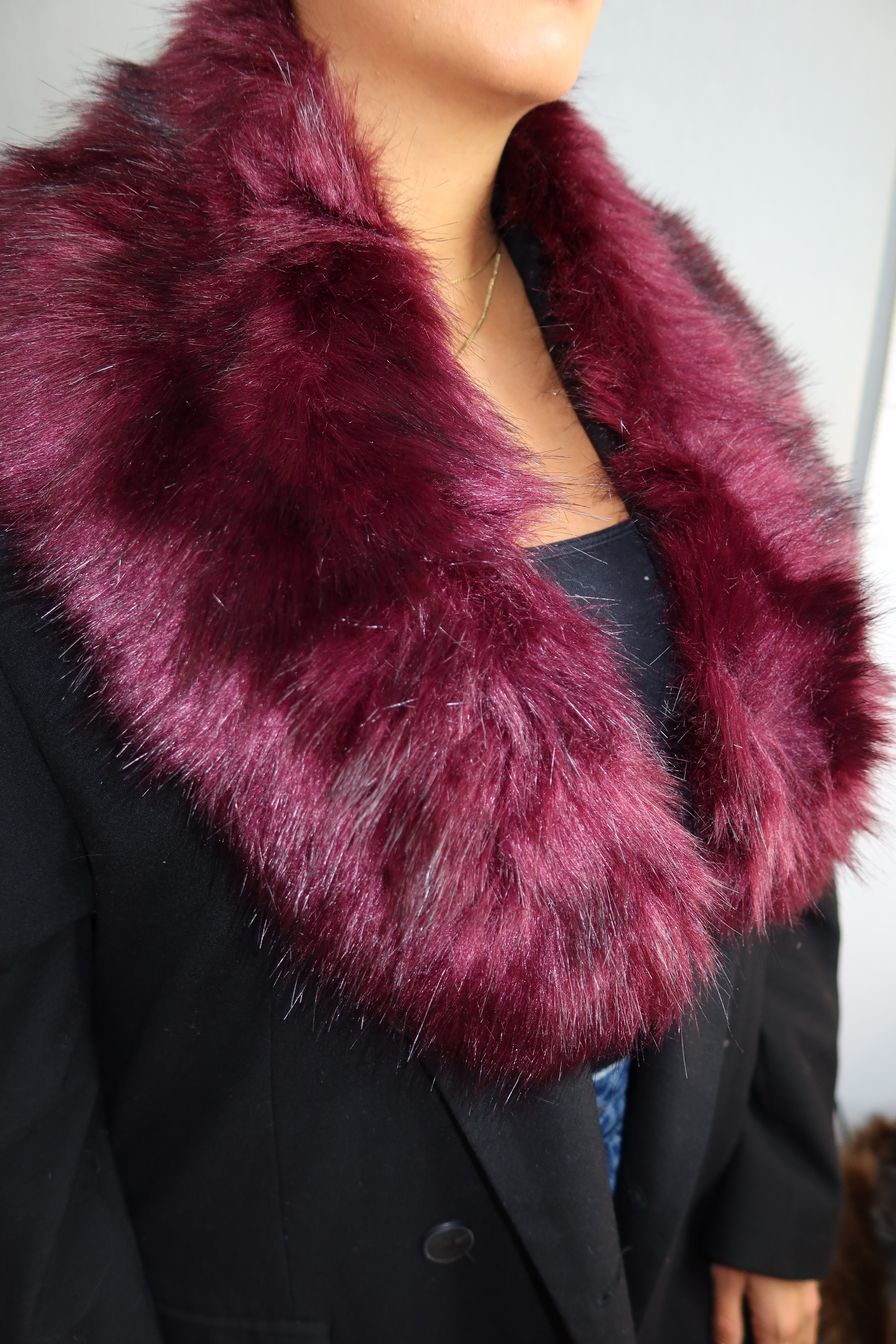 Estola Granate Pelo