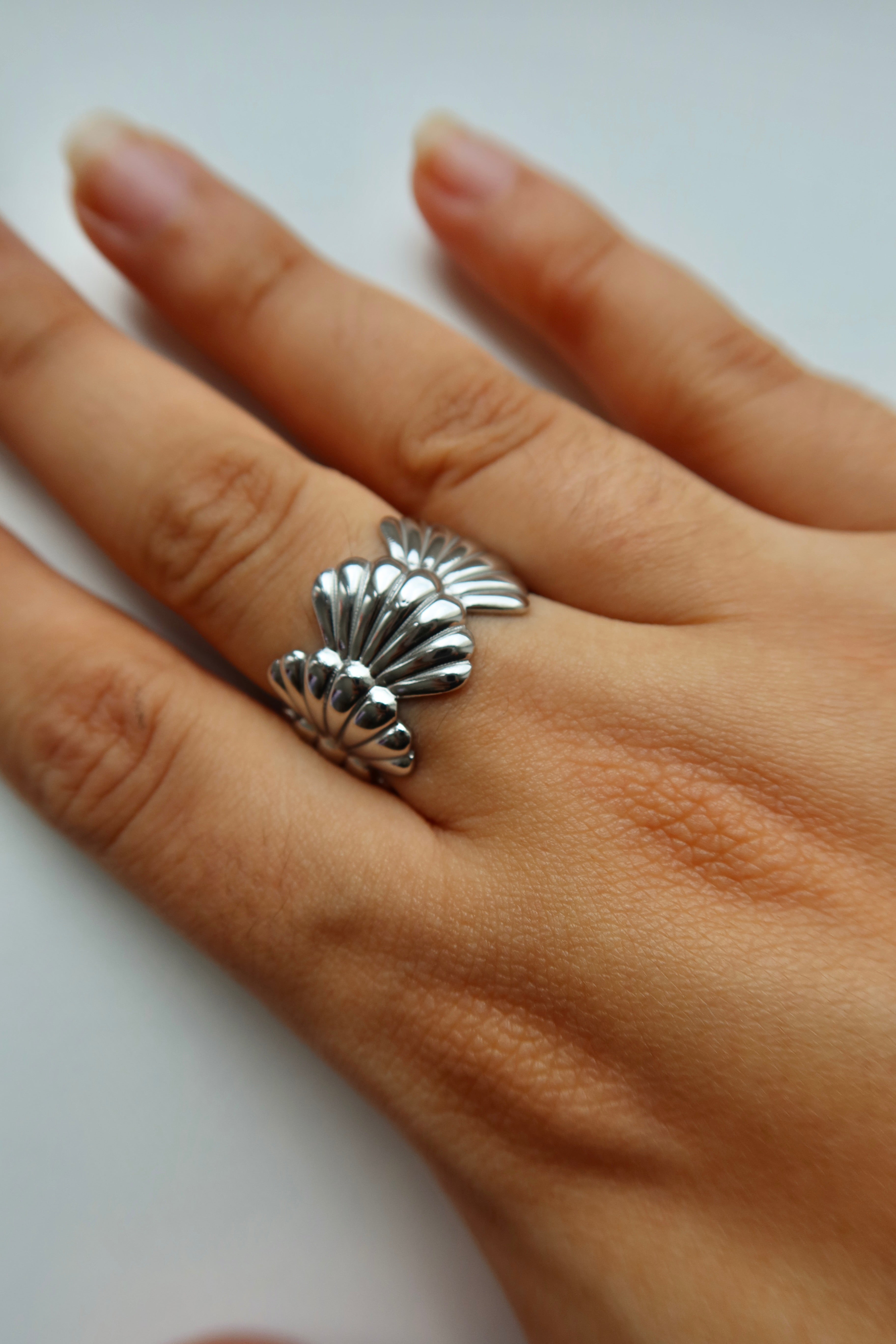 Anillo Onyx Plateado