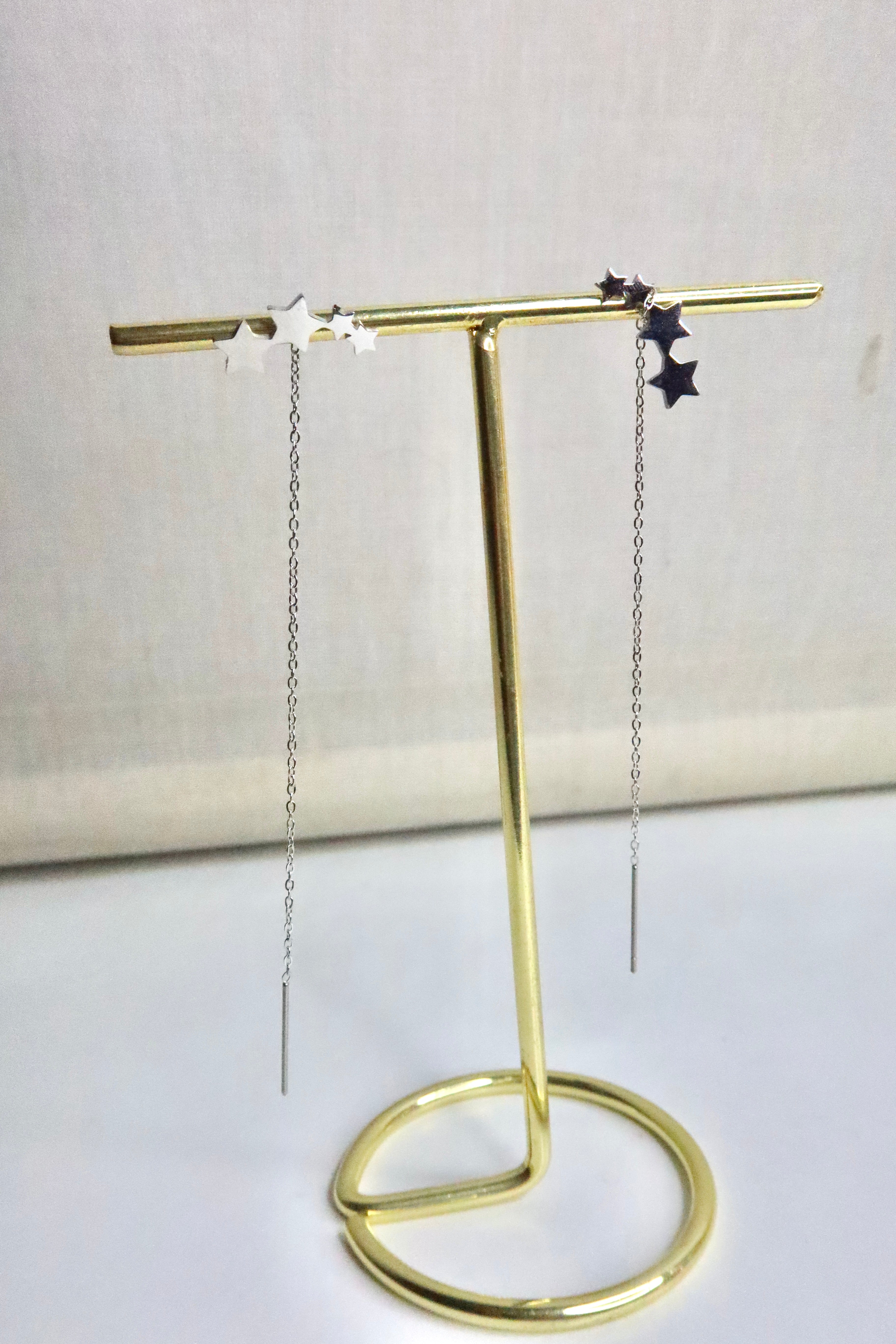 Pendientes Zaya Plateados
