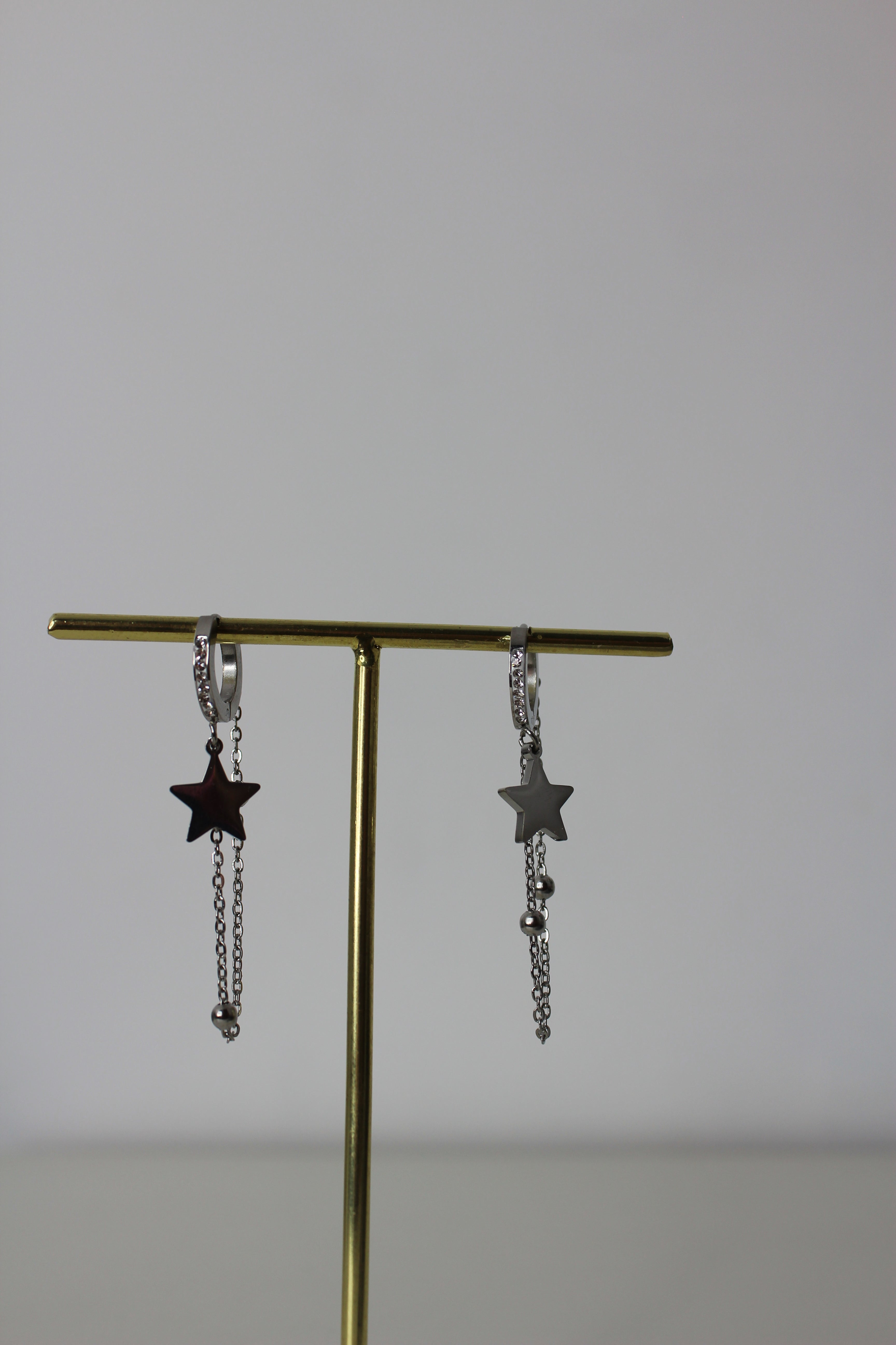 Pendientes Tara Plateados