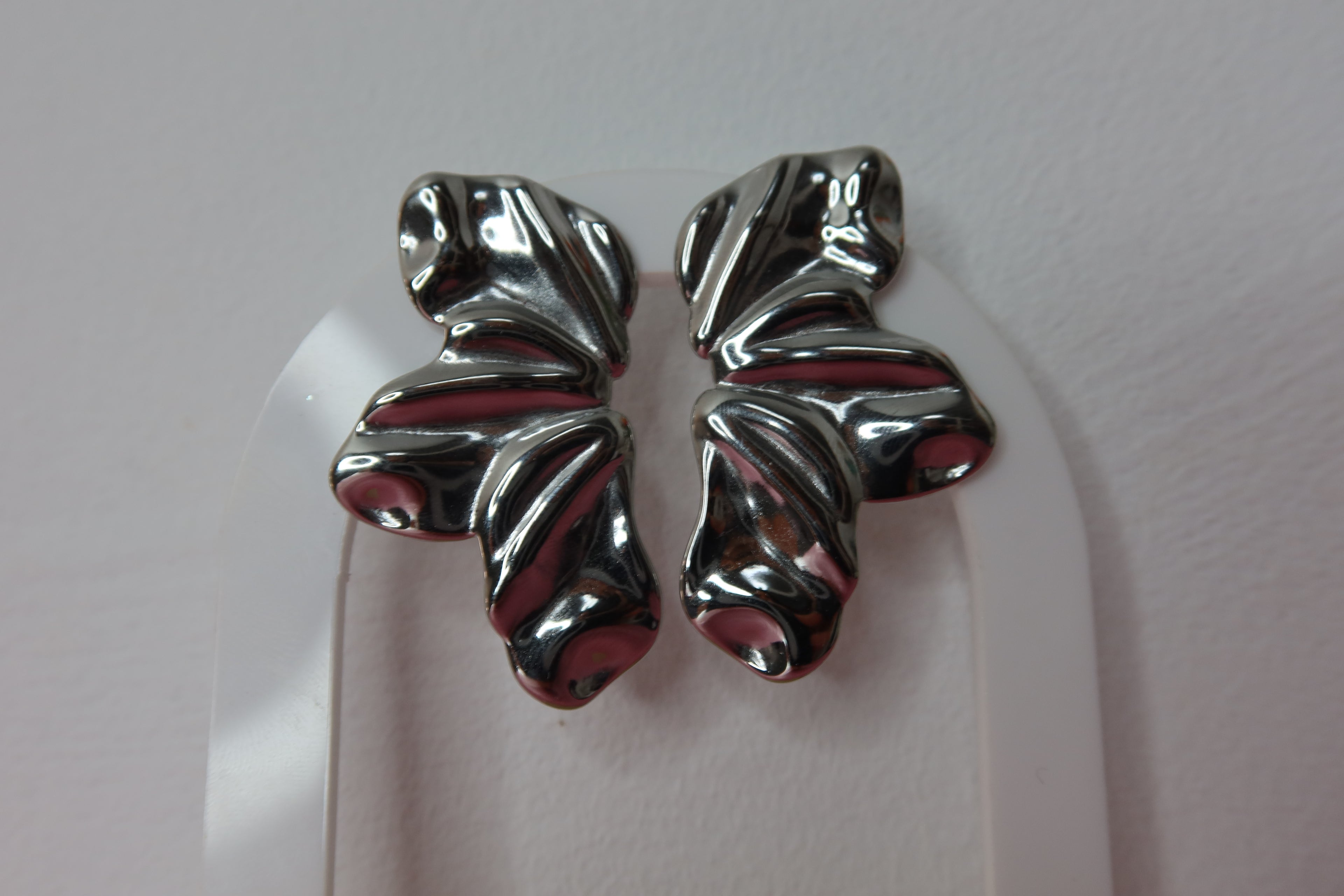 Pendientes Loto Plateados