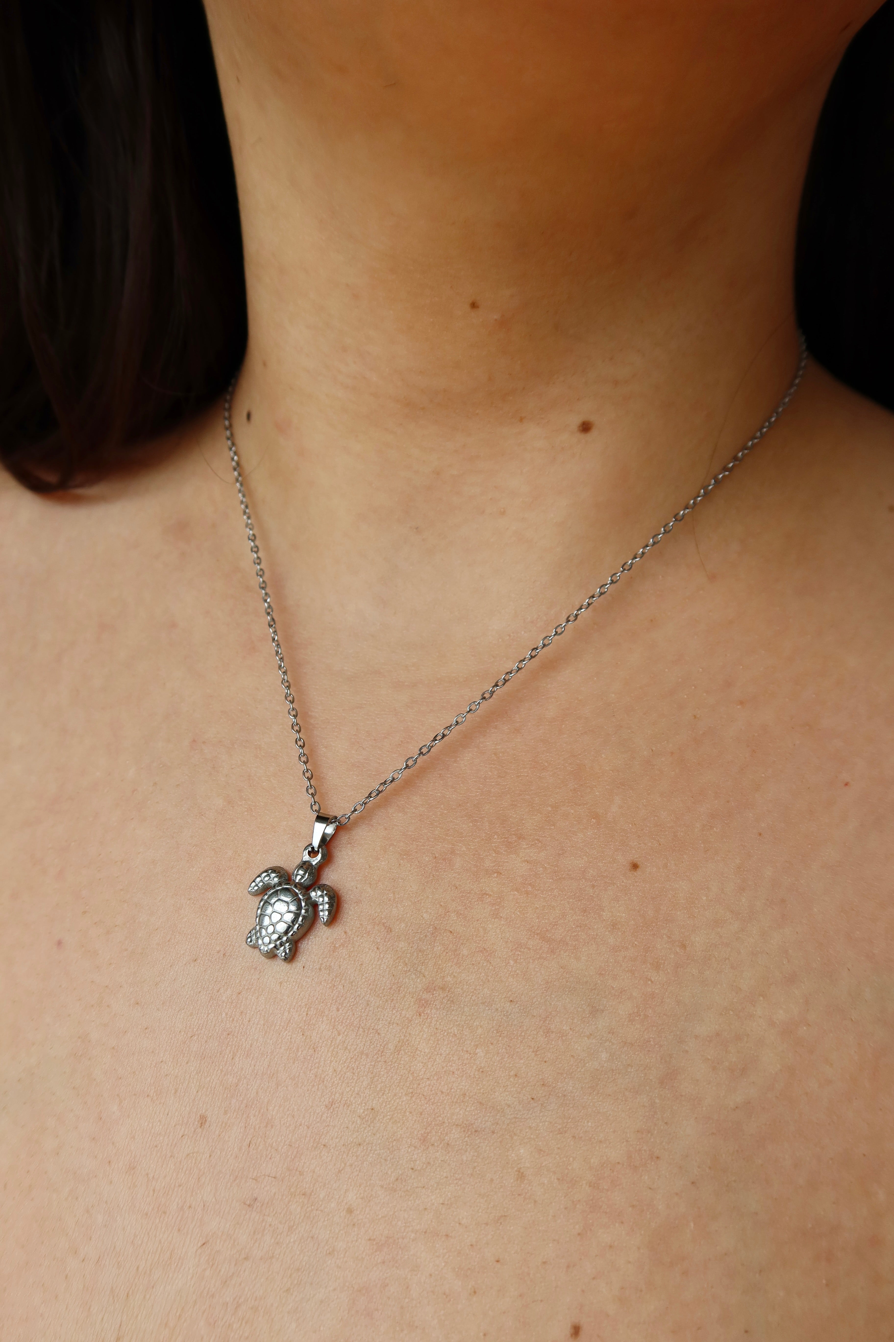 Collar Marina Plateado