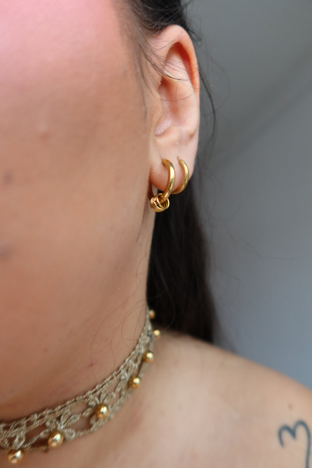 Aros Dalia Dorados